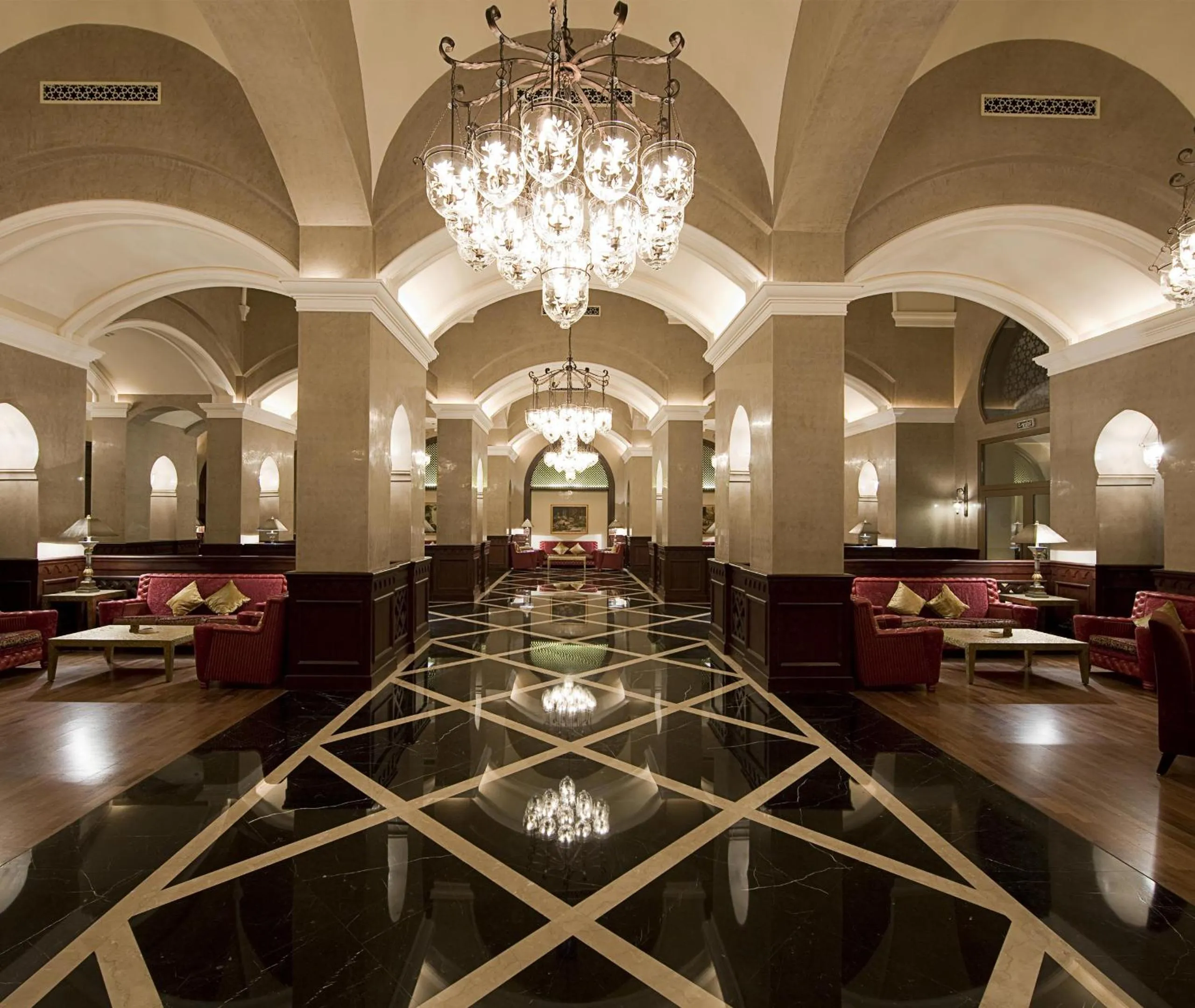 Lobby or reception in Miramar Al Aqah Beach Resort