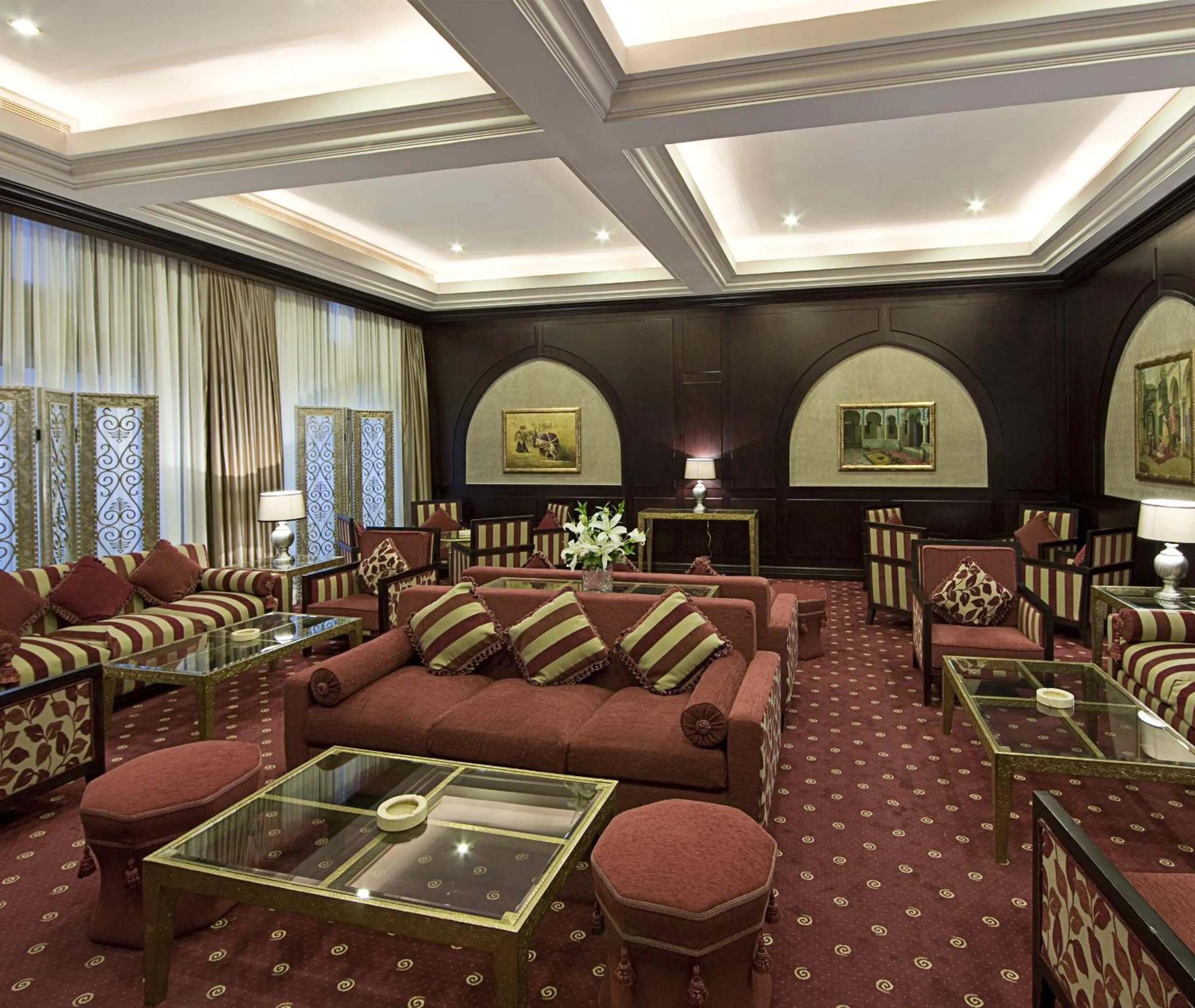 Lobby or reception in Miramar Al Aqah Beach Resort