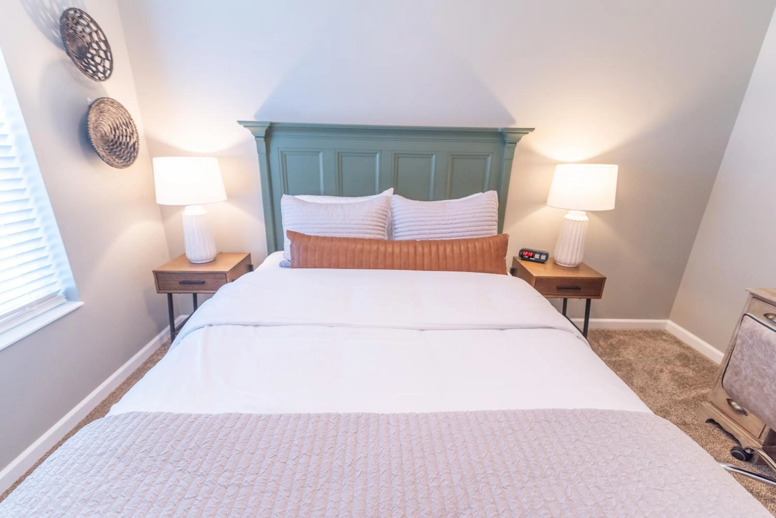 Bed in Susitna Suites