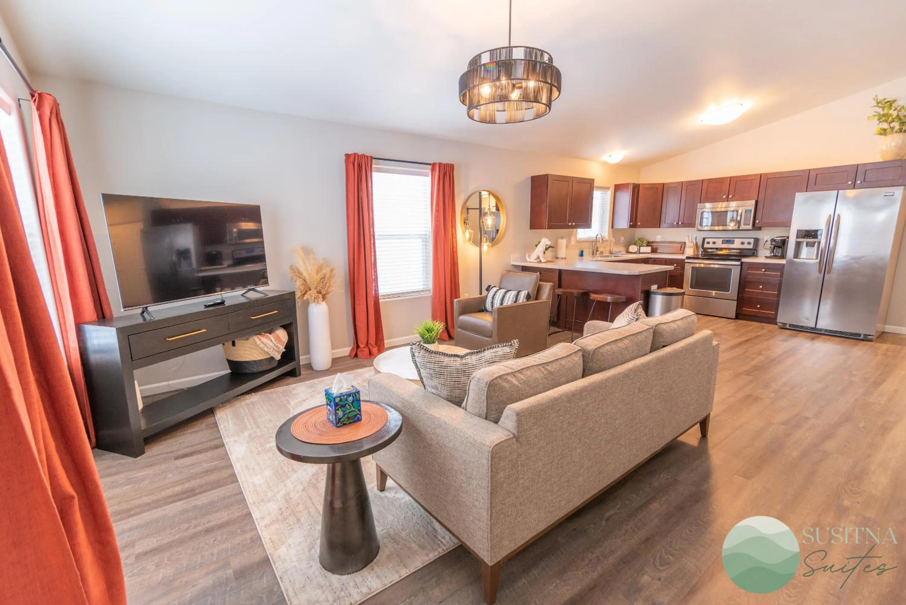 TV and multimedia in Susitna Suites