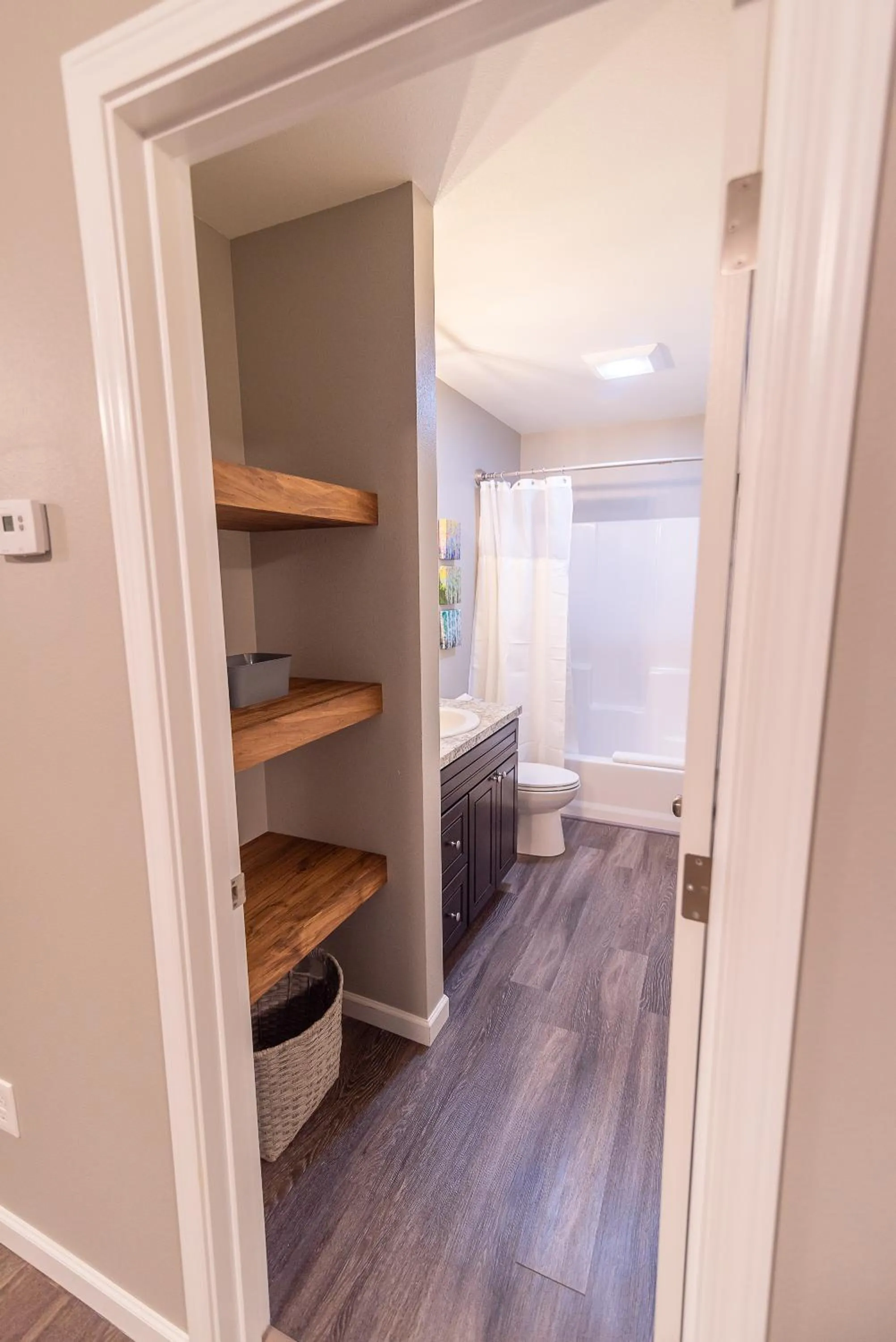 Bathroom in Susitna Suites