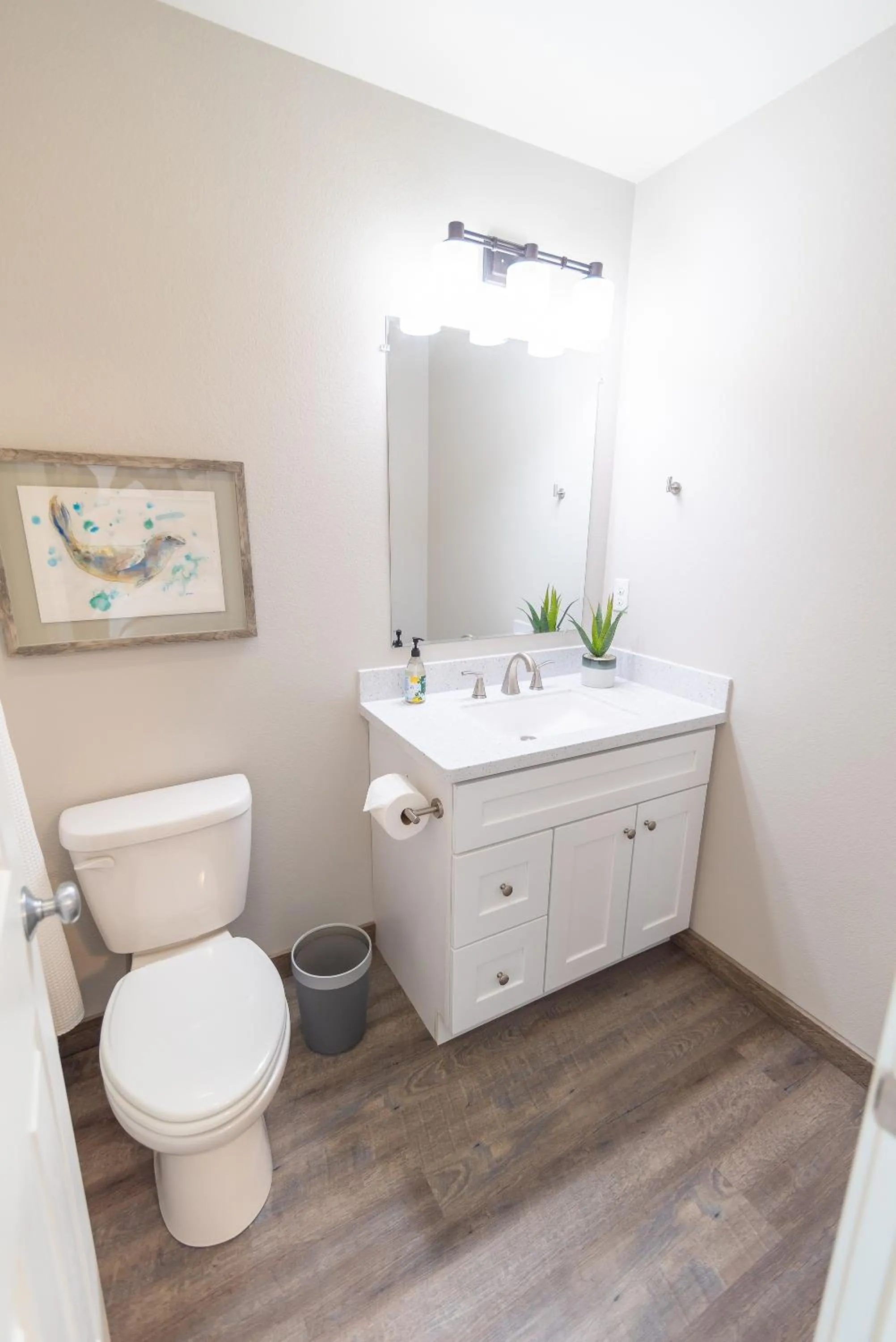 Toilet in Susitna Suites