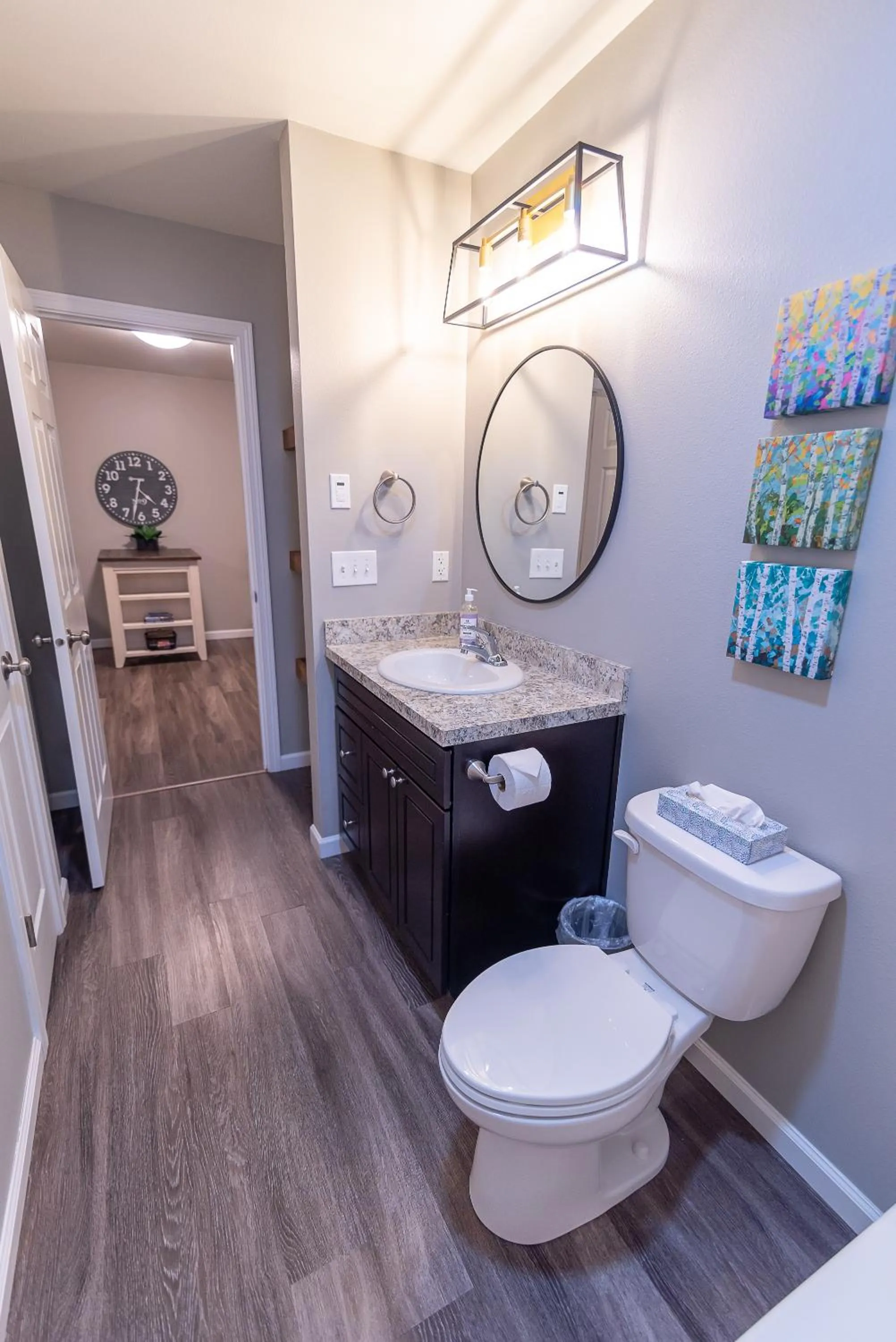 Bathroom in Susitna Suites