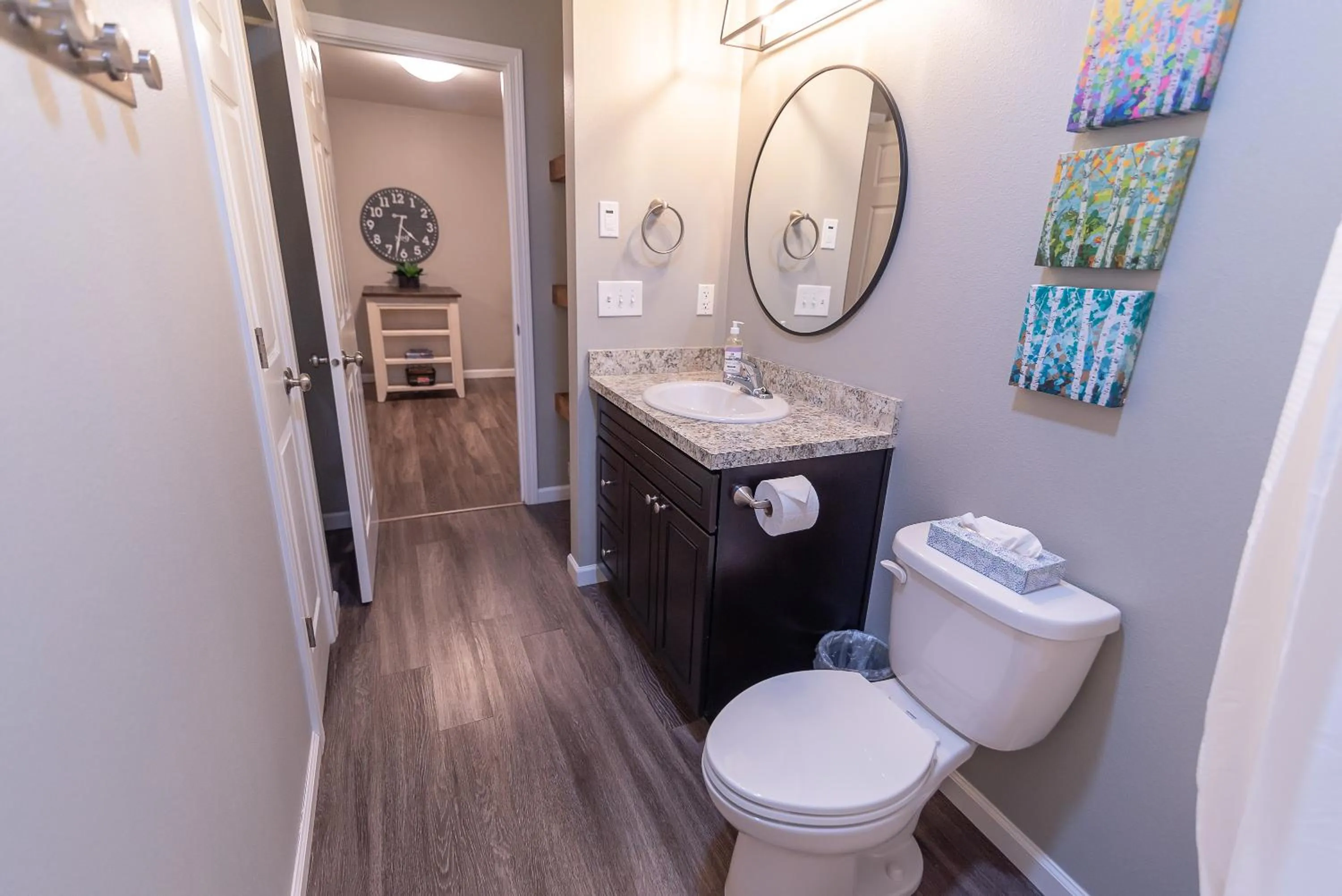 Bathroom in Susitna Suites