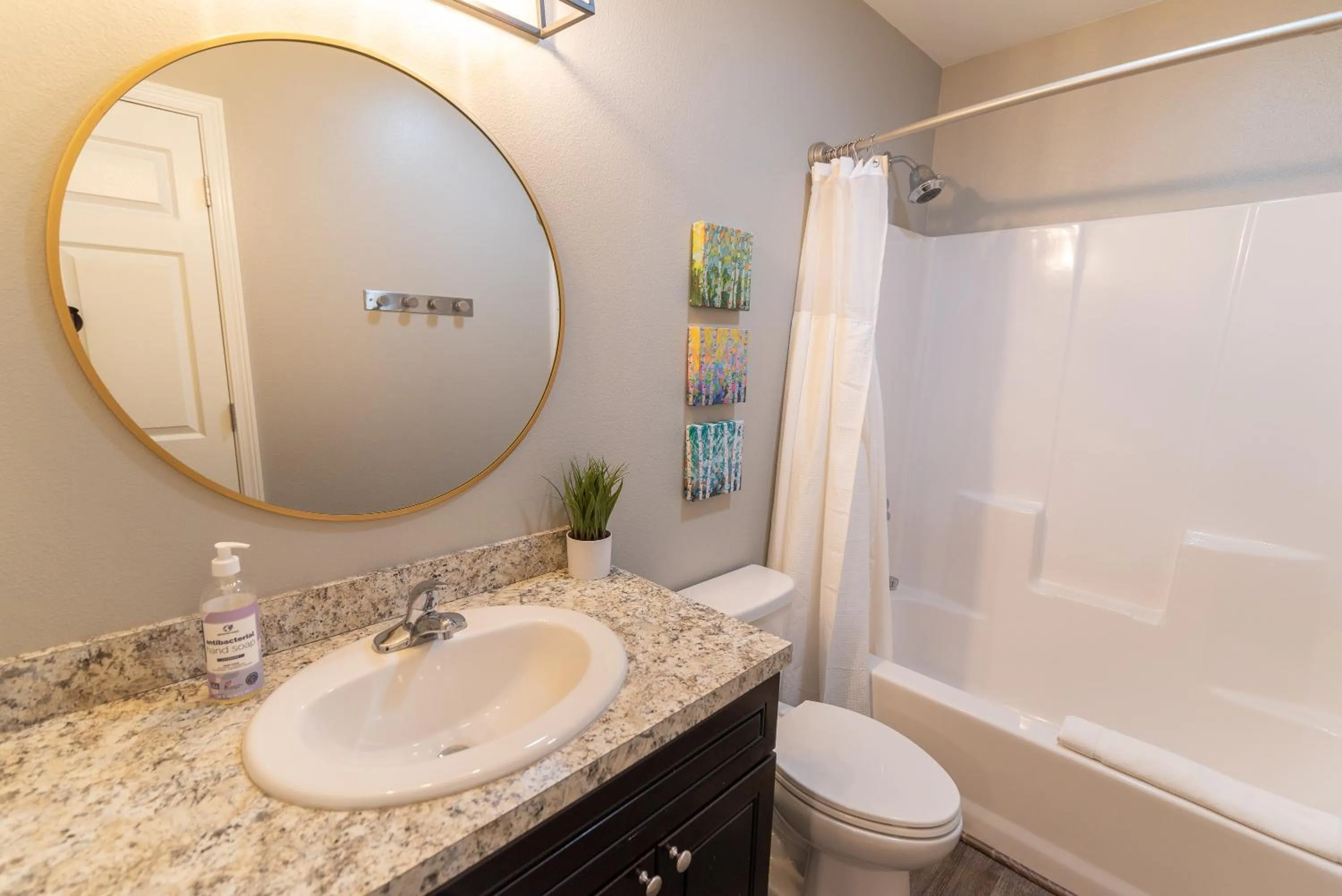 Bathroom in Susitna Suites