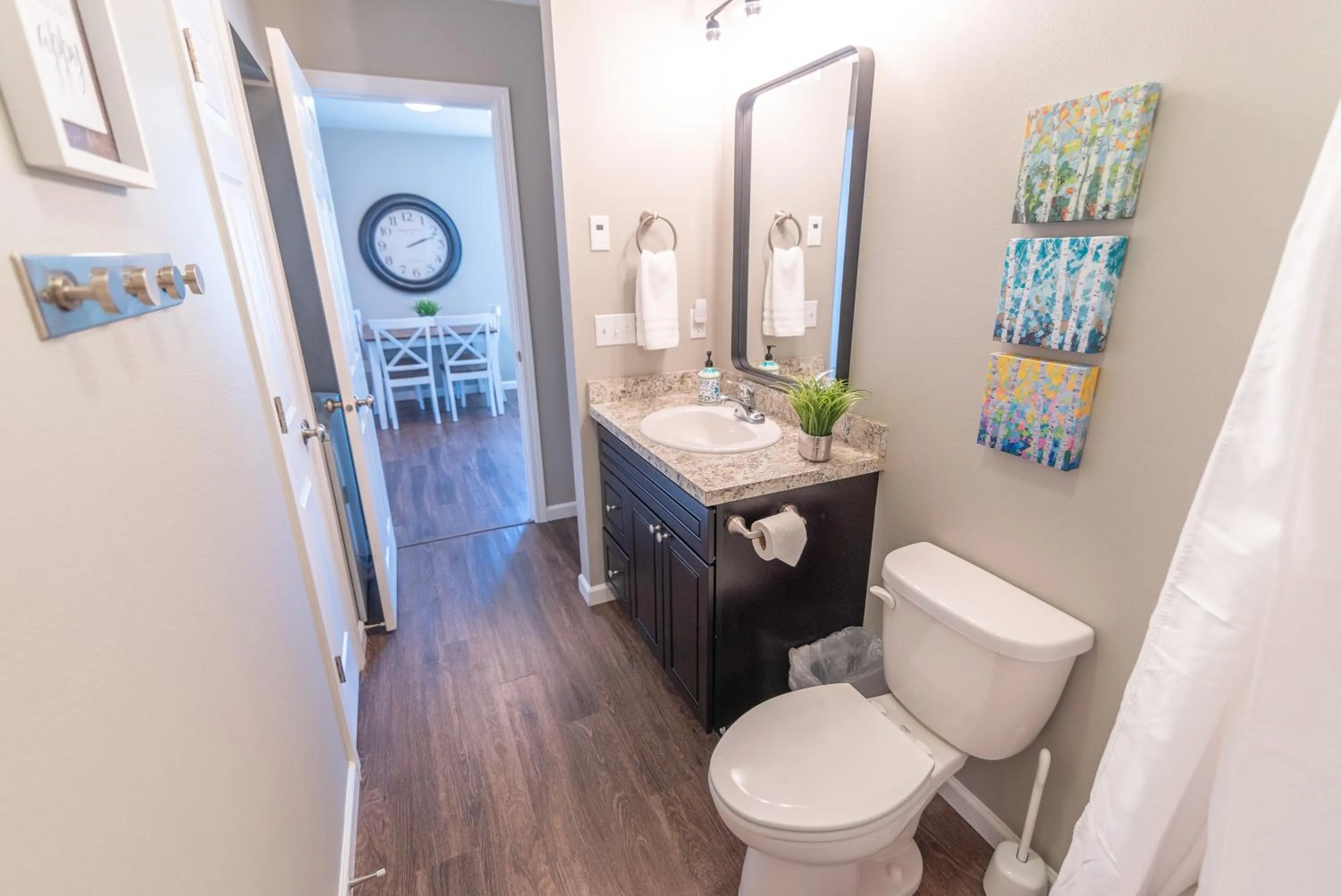 Bathroom in Susitna Suites