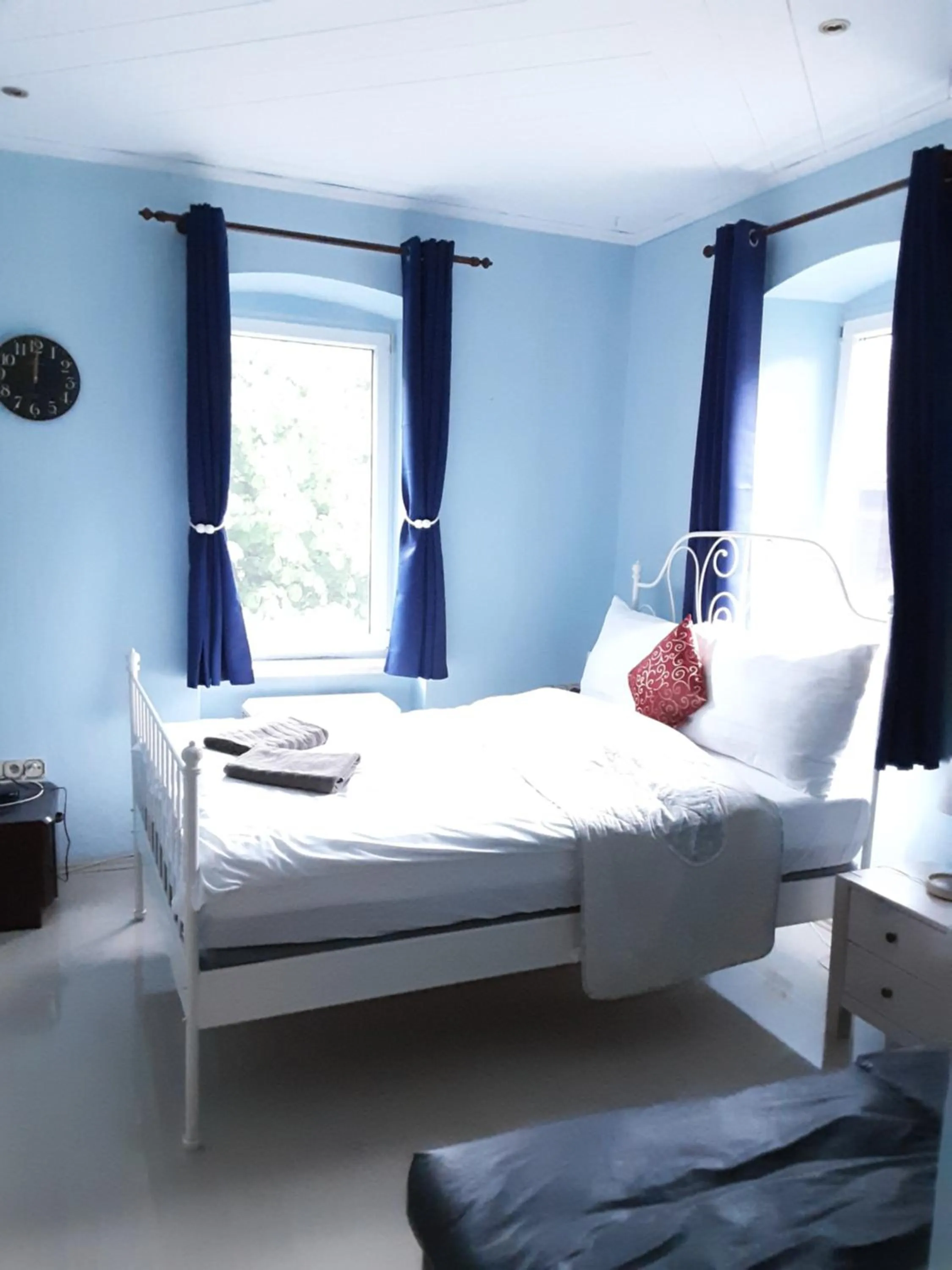 Bed in Apartment House Seerose self check-in