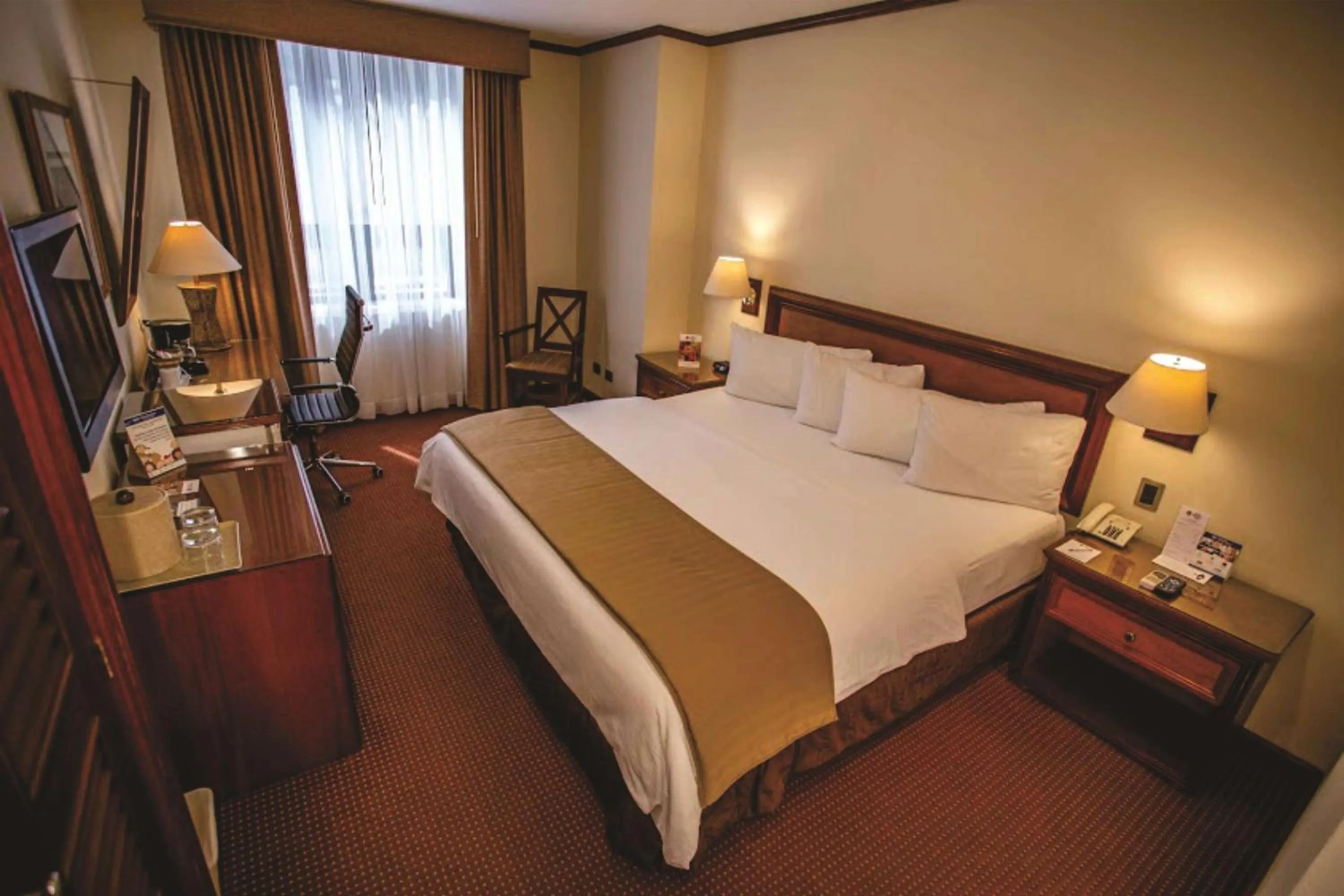 Photo of the whole room, Bed in Best Western Plus Hotel Stofella