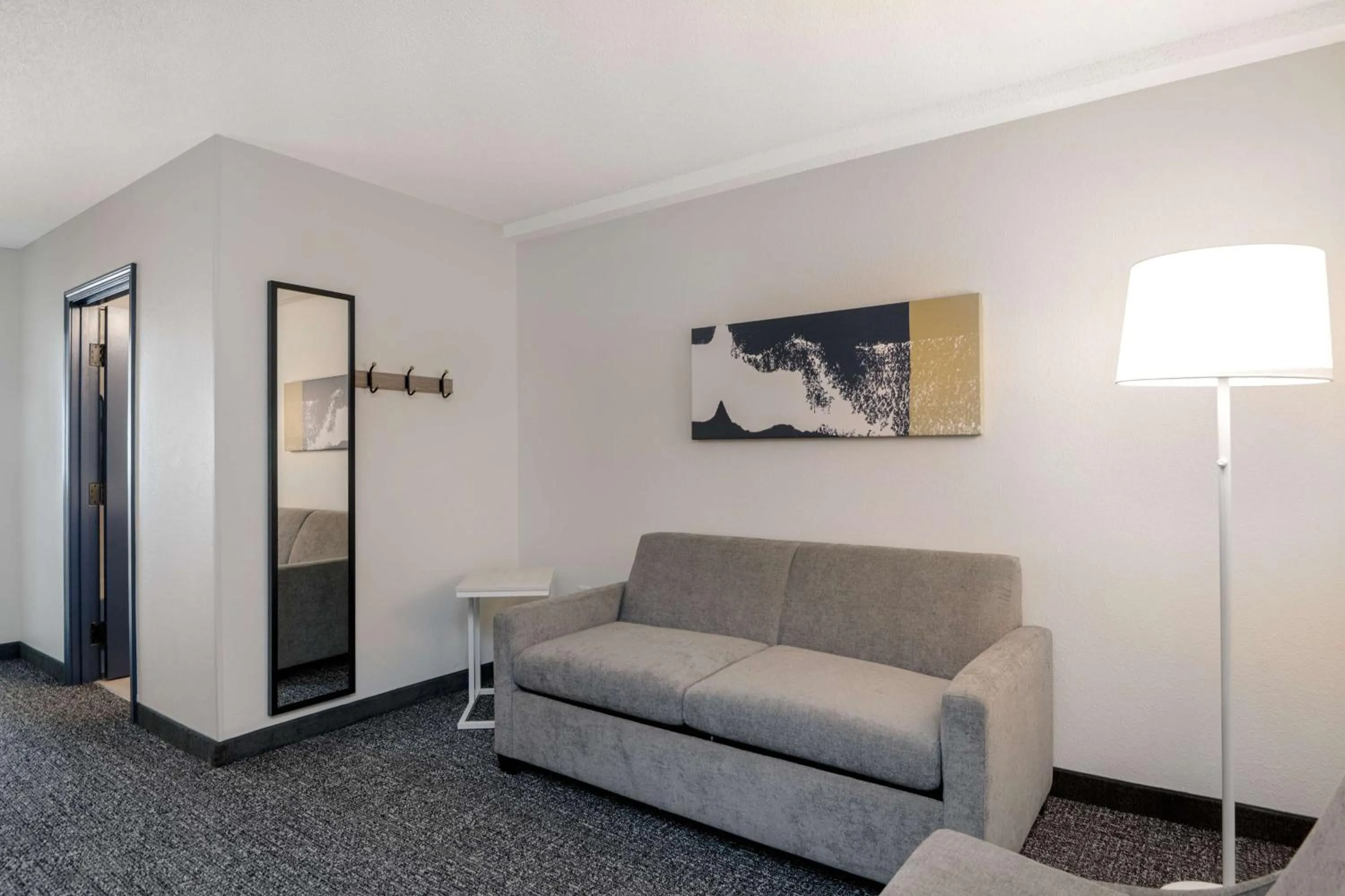 Living room in Spark By Hilton Orangeburg