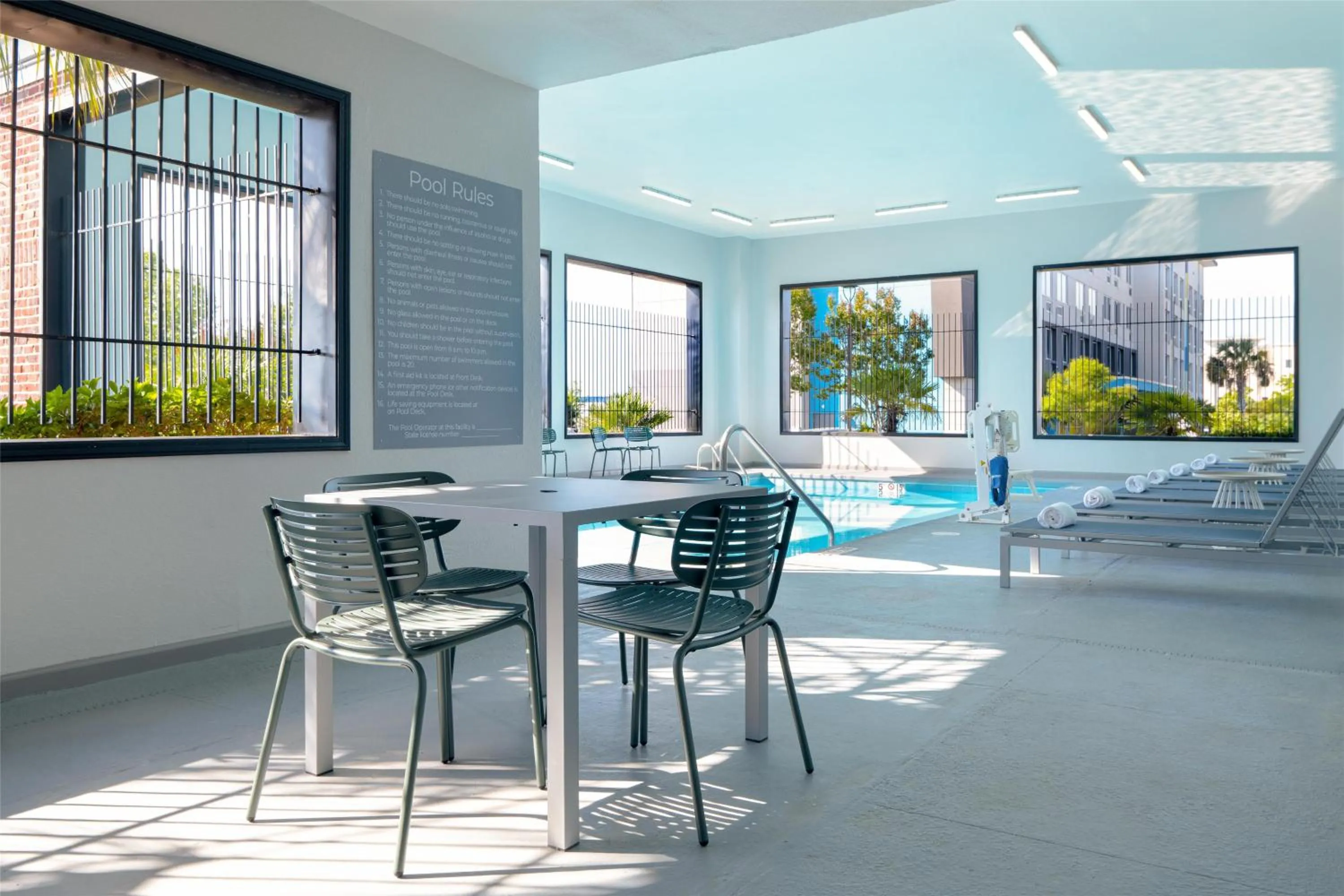 Pool view in Spark By Hilton Orangeburg