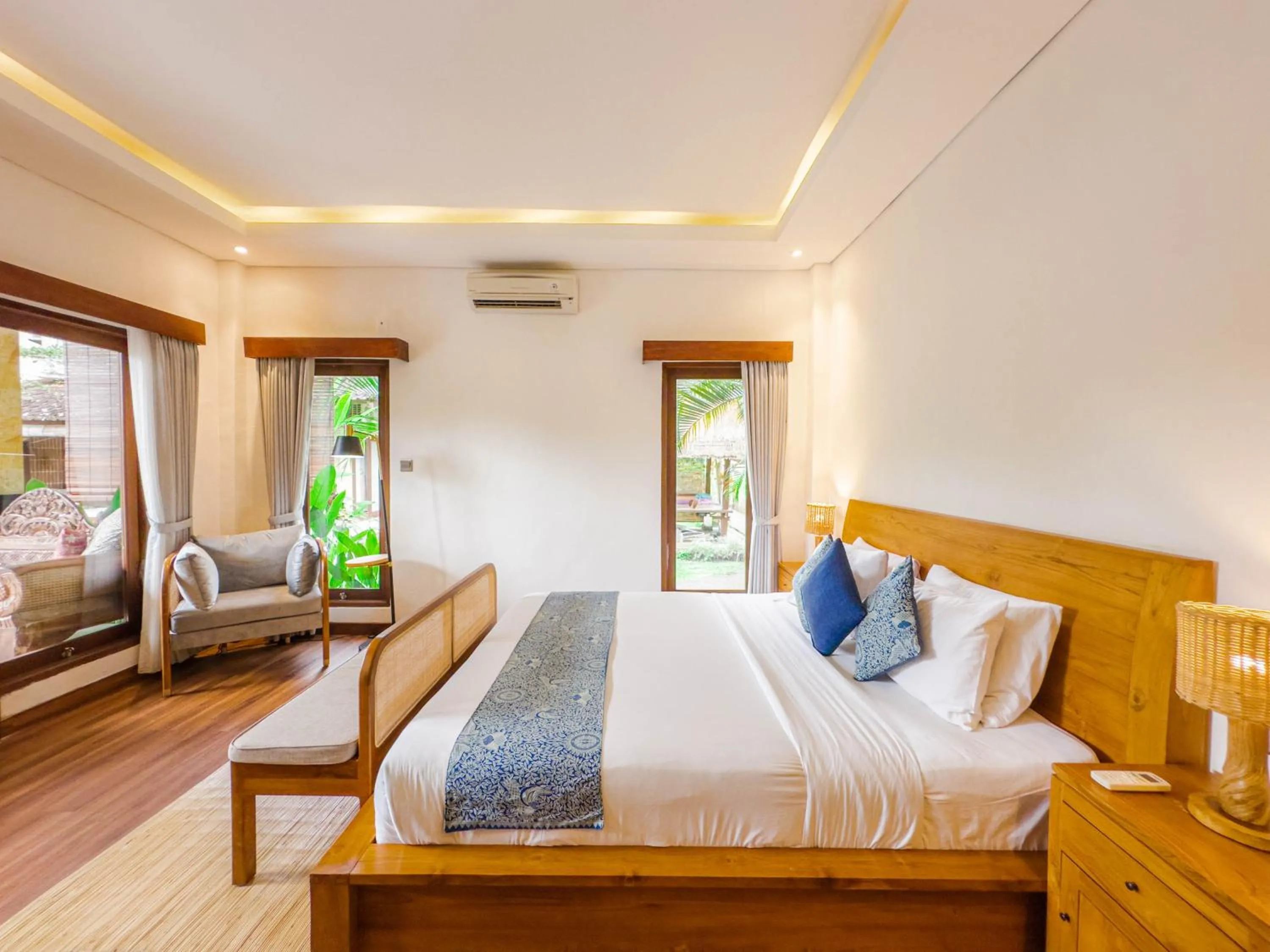 Bedroom, Bed in Ubud Shanti Rice Field House By Supala