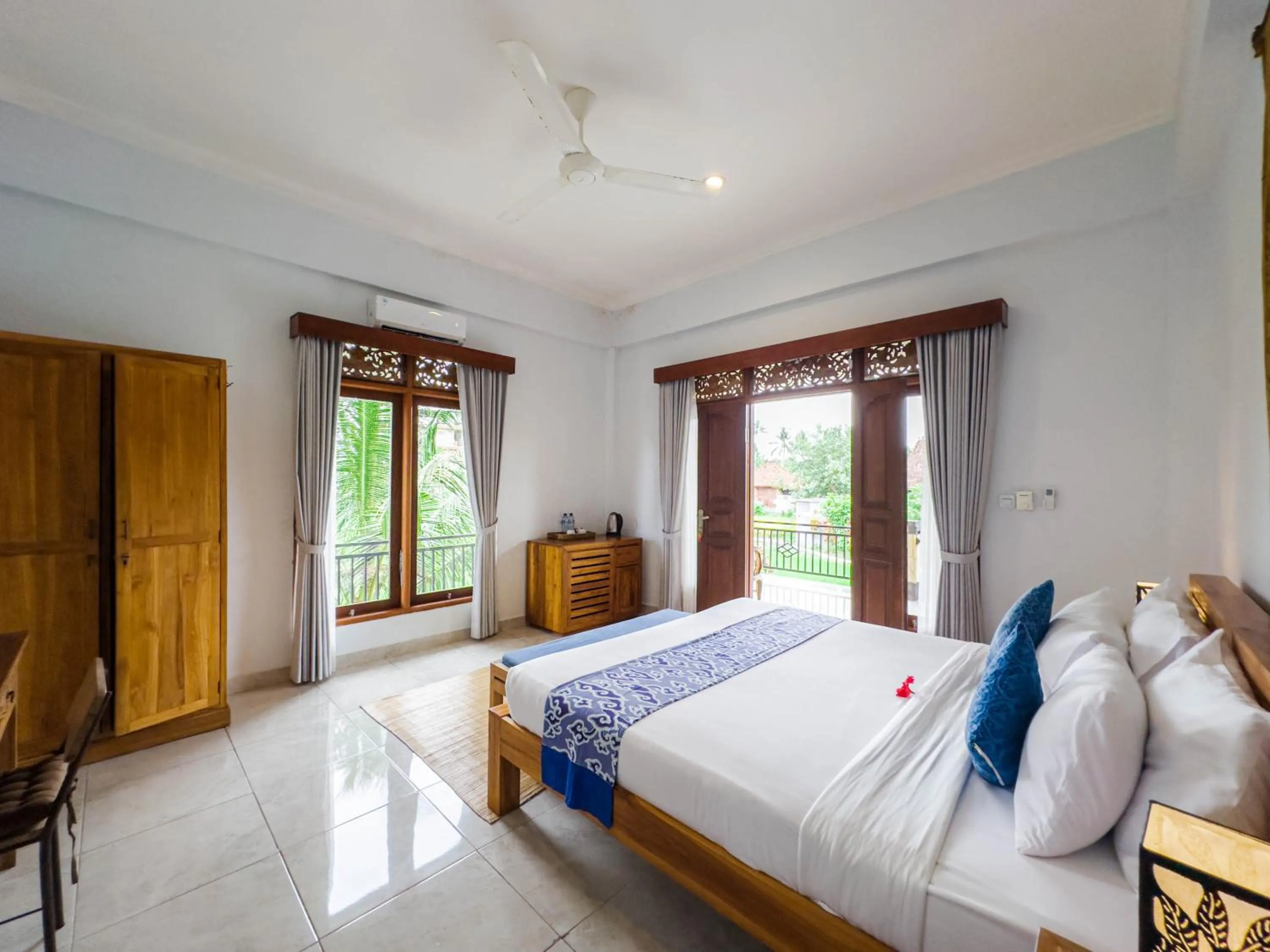 Bedroom, Bed in Ubud Shanti Rice Field House By Supala