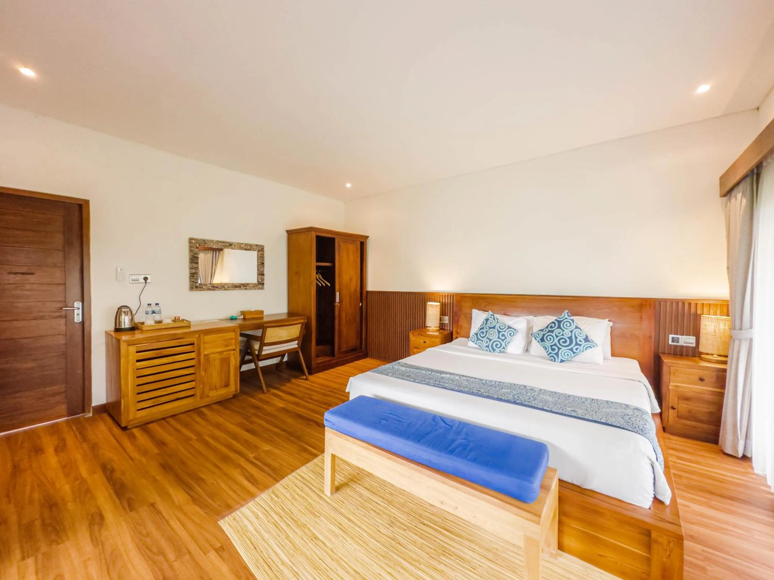 Bedroom, Bed in Ubud Shanti Rice Field House By Supala