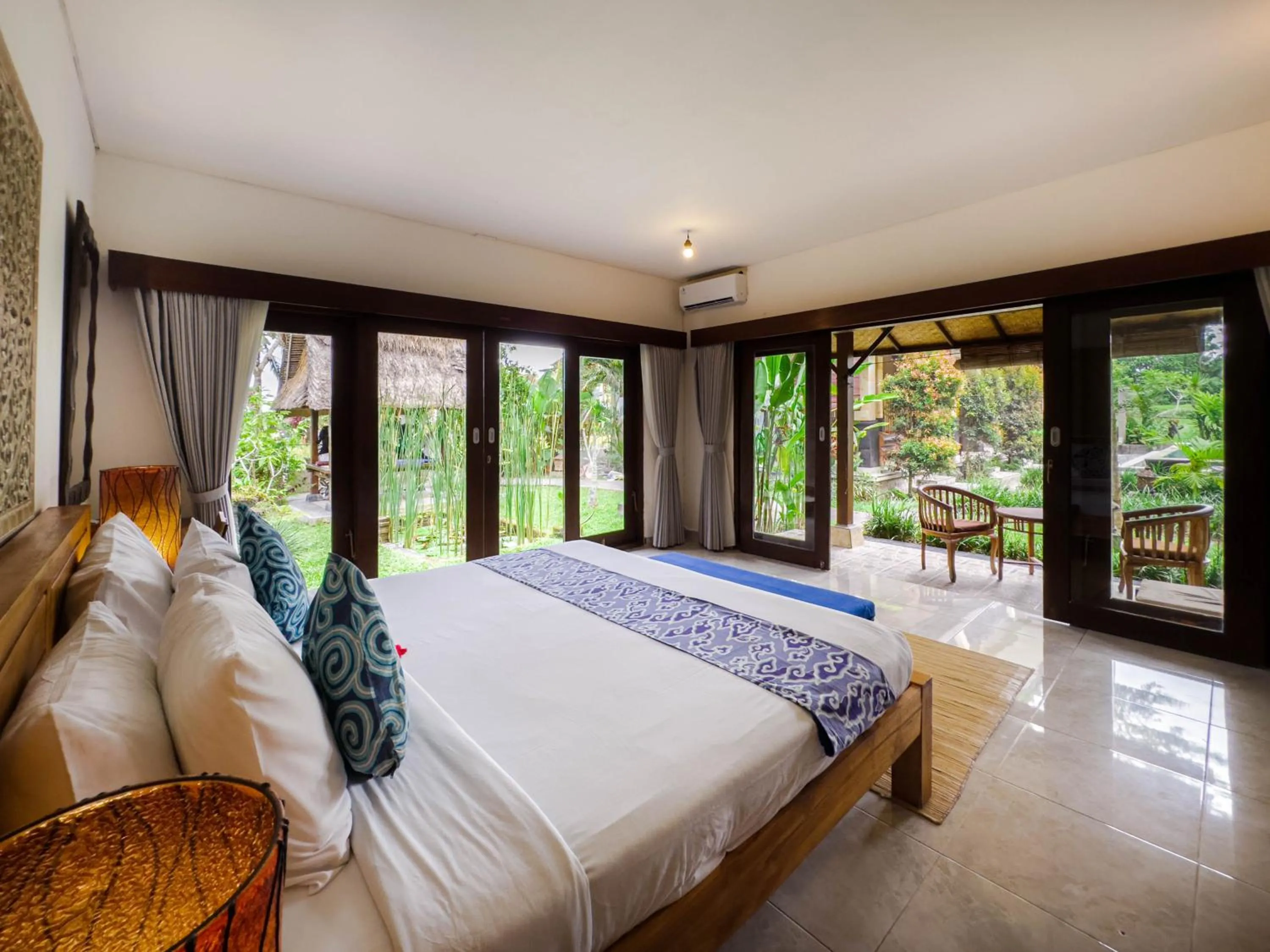 Bedroom, Bed in Ubud Shanti Rice Field House By Supala