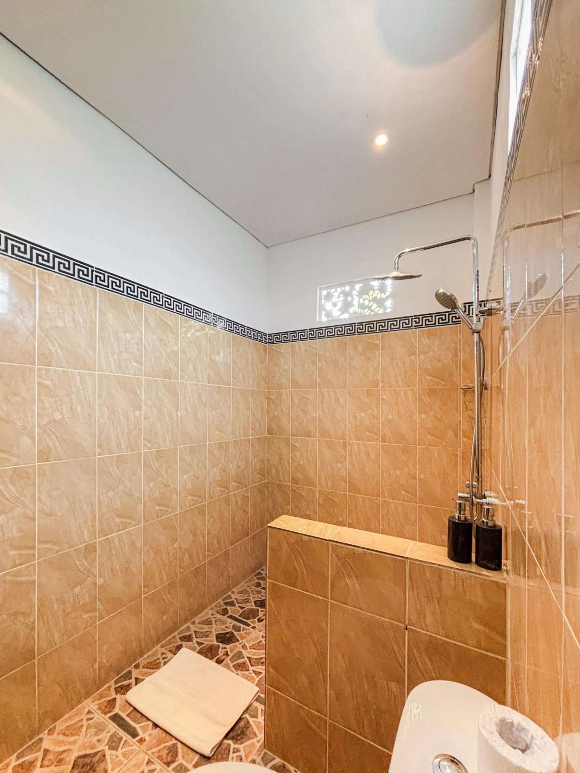 Bathroom in Ubud Shanti Rice Field House By Supala