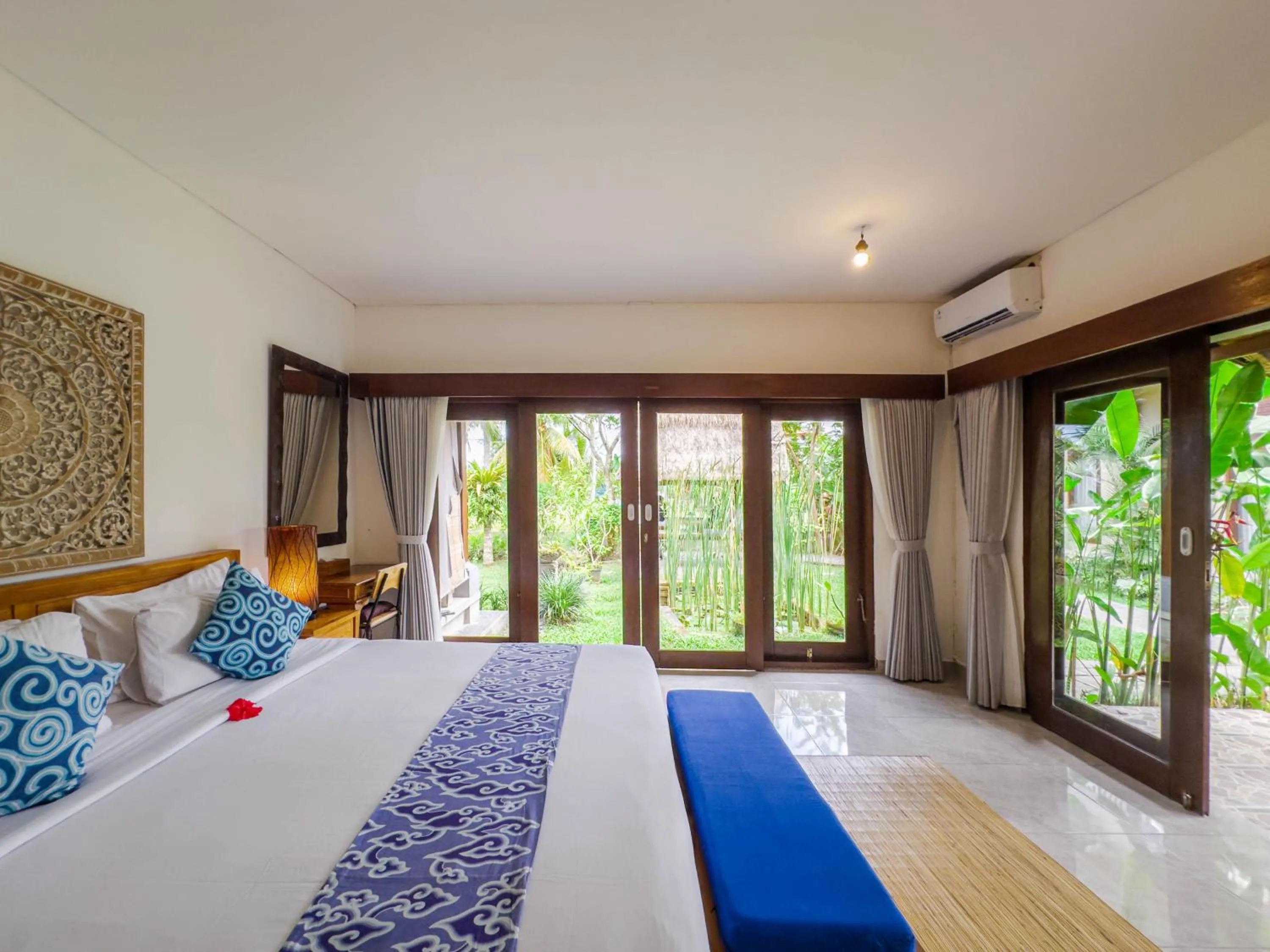 Bedroom, Bed in Ubud Shanti Rice Field House By Supala