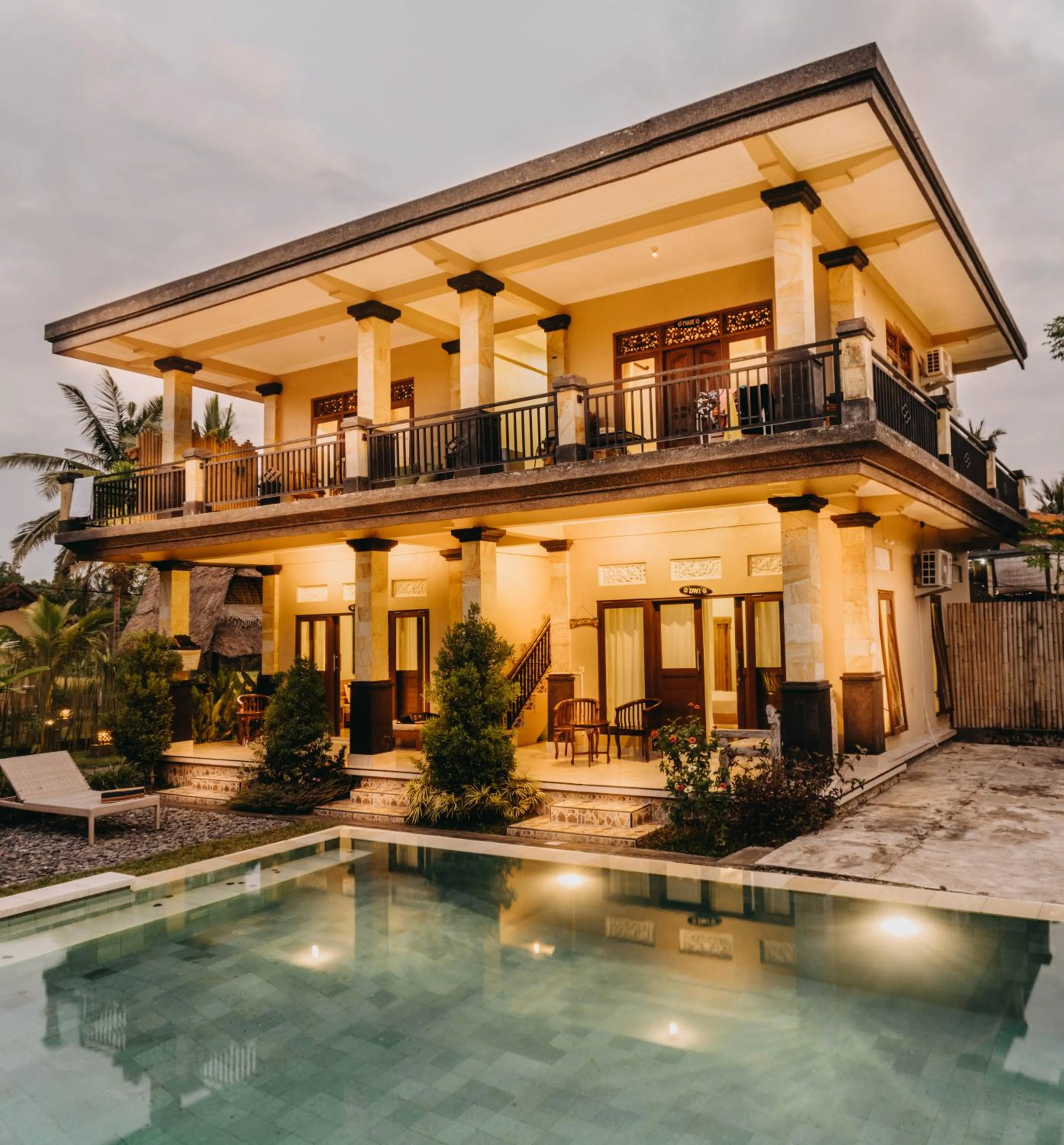 Property building in Ubud Shanti Rice Field House By Supala