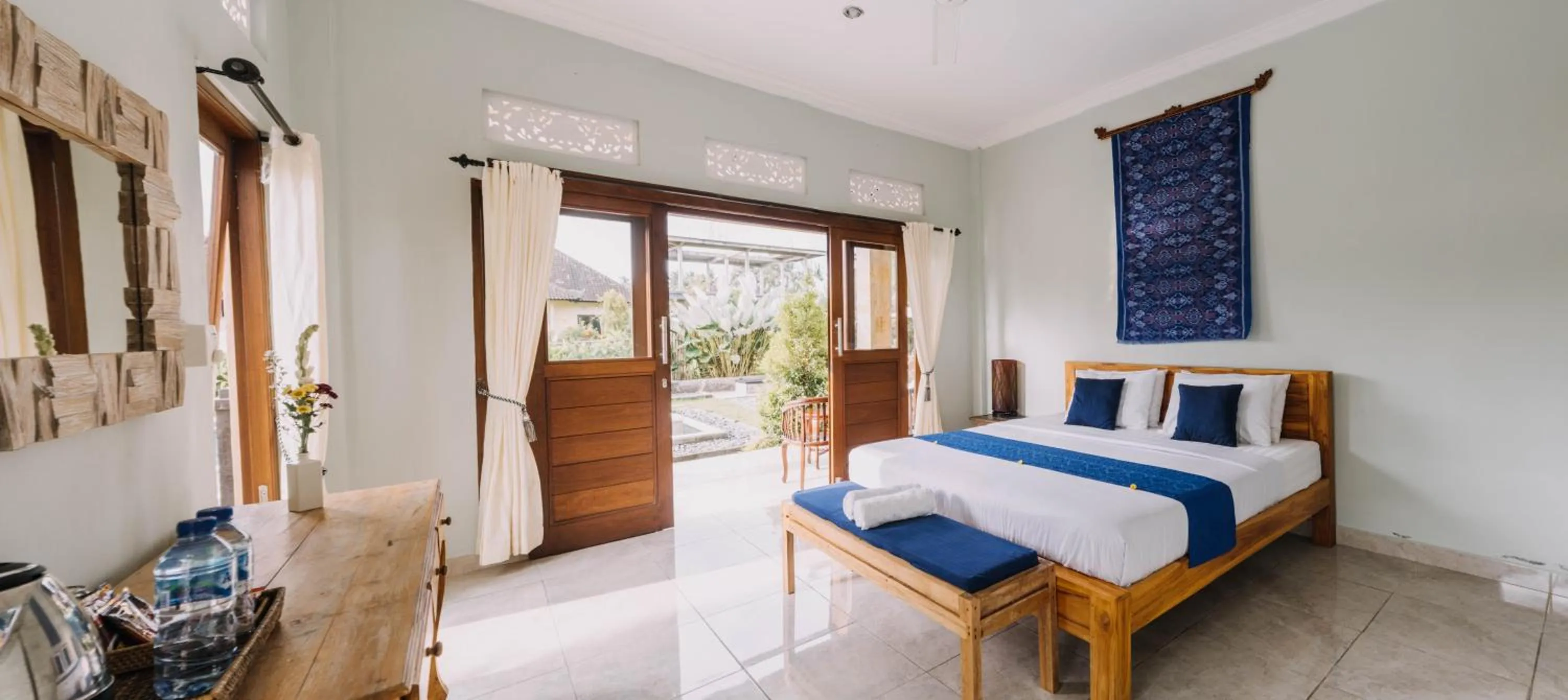 Bedroom, Bed in Ubud Shanti Rice Field House By Supala