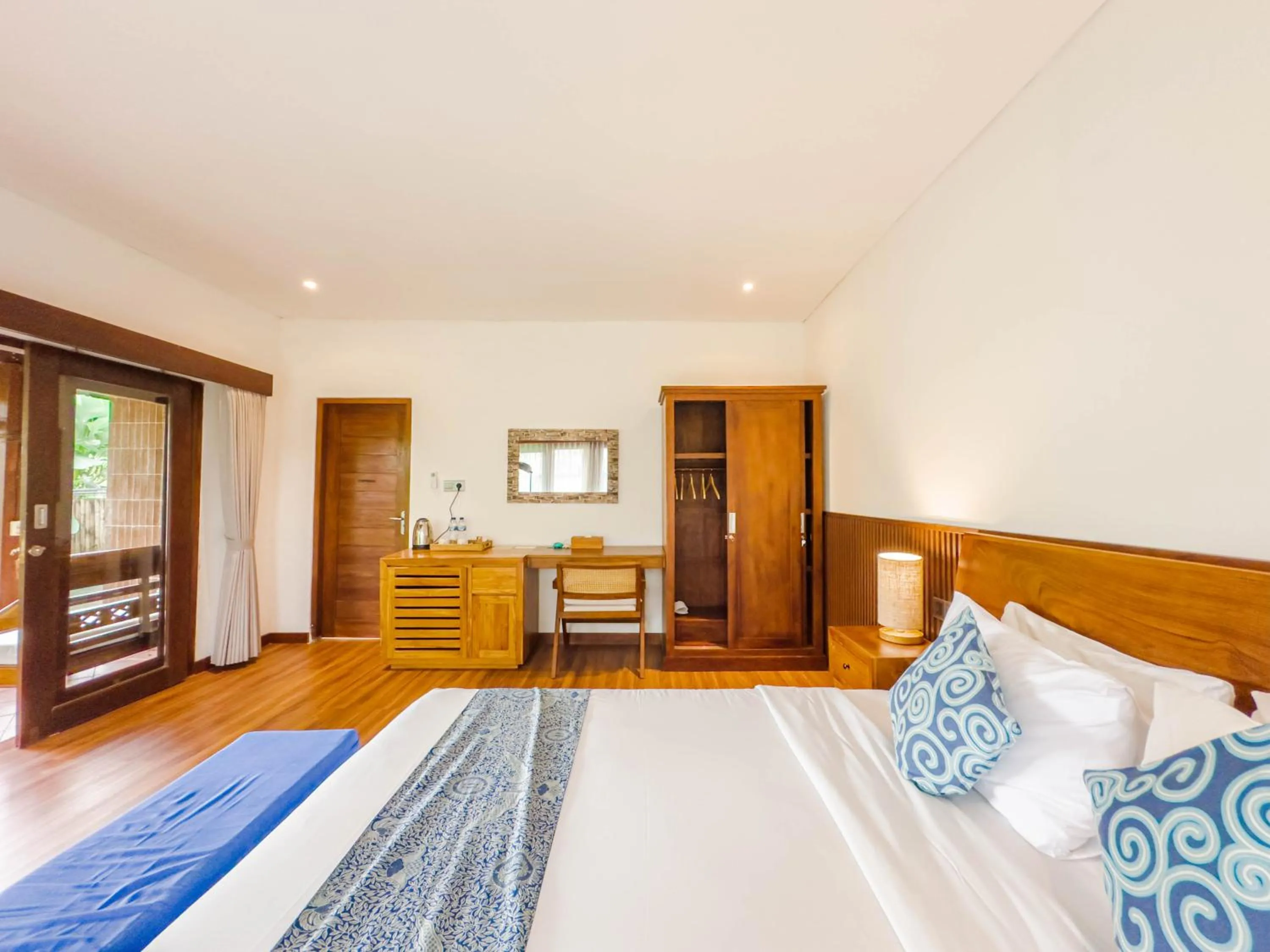 Bedroom, Bed in Ubud Shanti Rice Field House By Supala