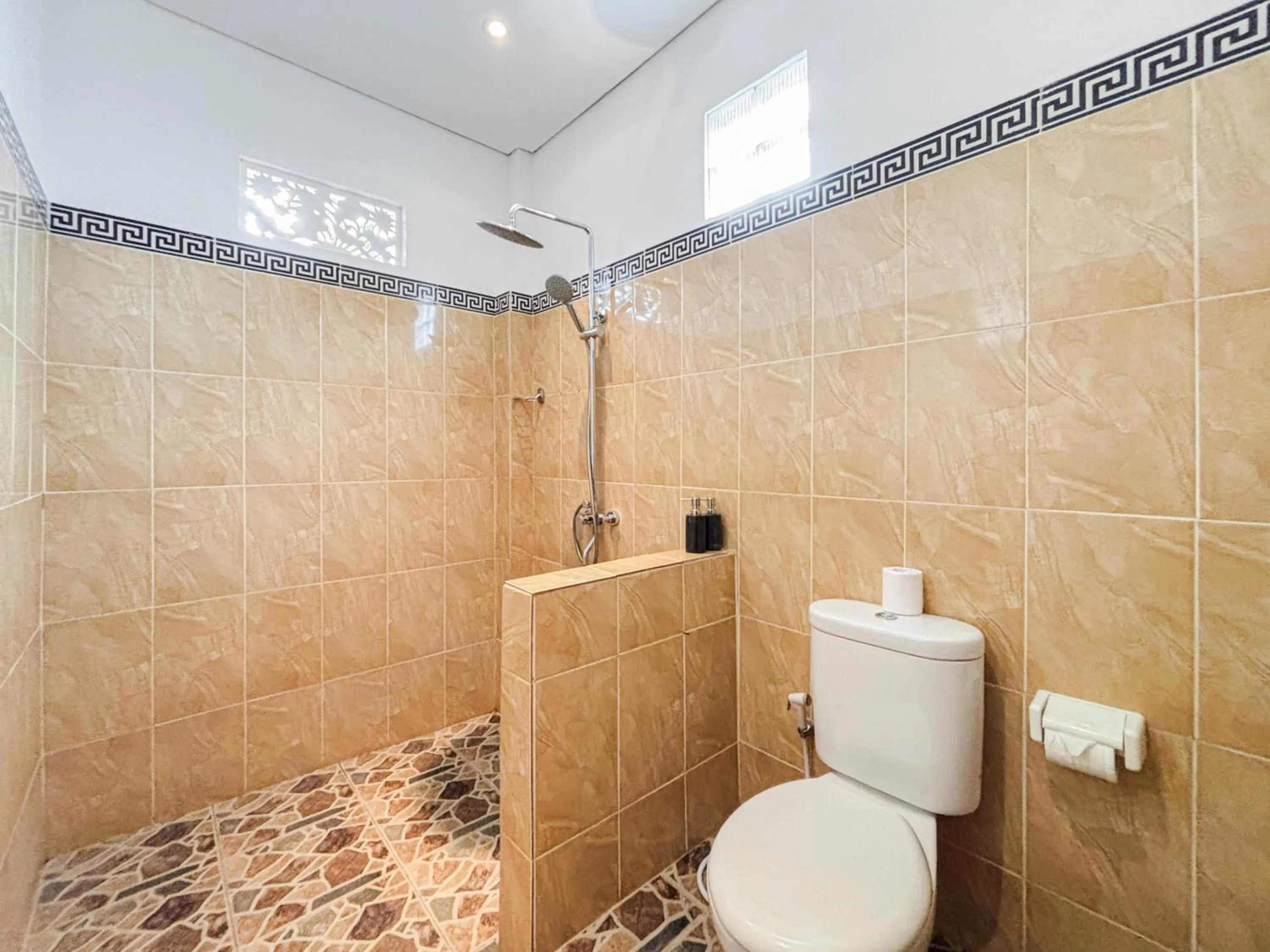 Bathroom in Ubud Shanti Rice Field House By Supala