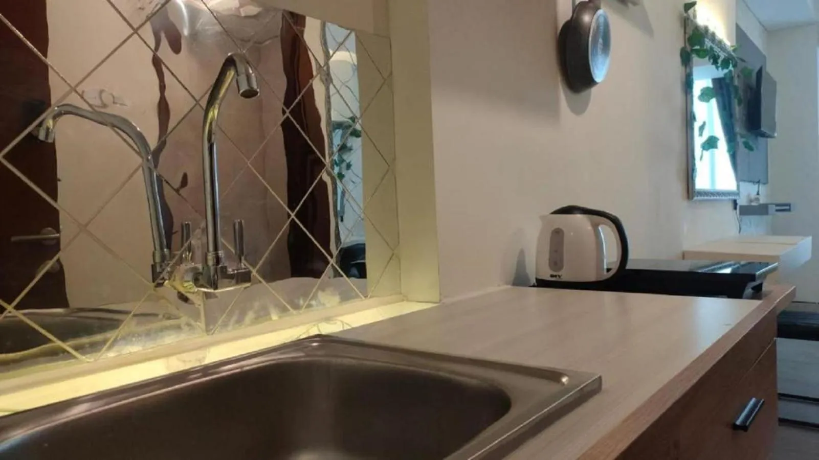 Kitchen or kitchenette in SleepRest @ Pollux Habibie