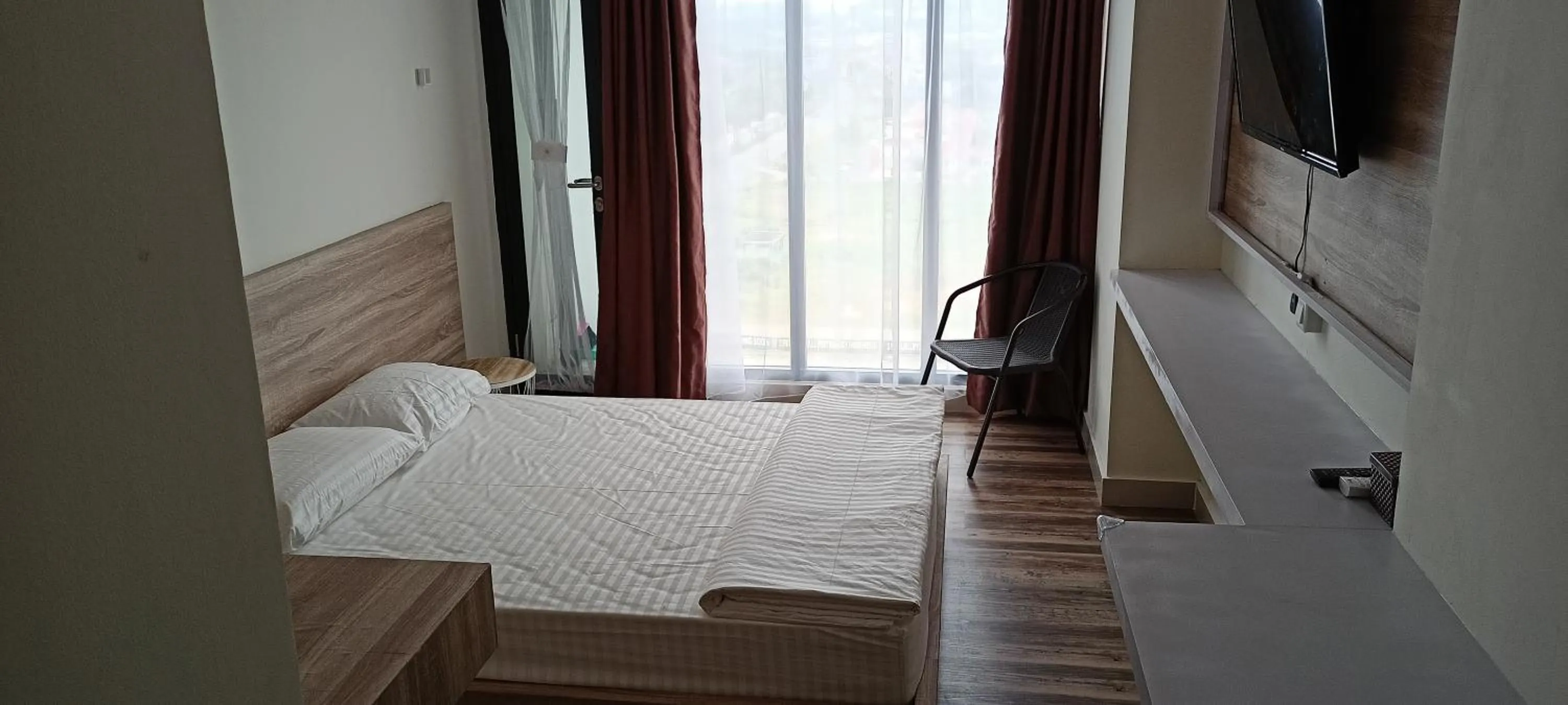 Balcony/Terrace, Bed in SleepRest @ Pollux Habibie