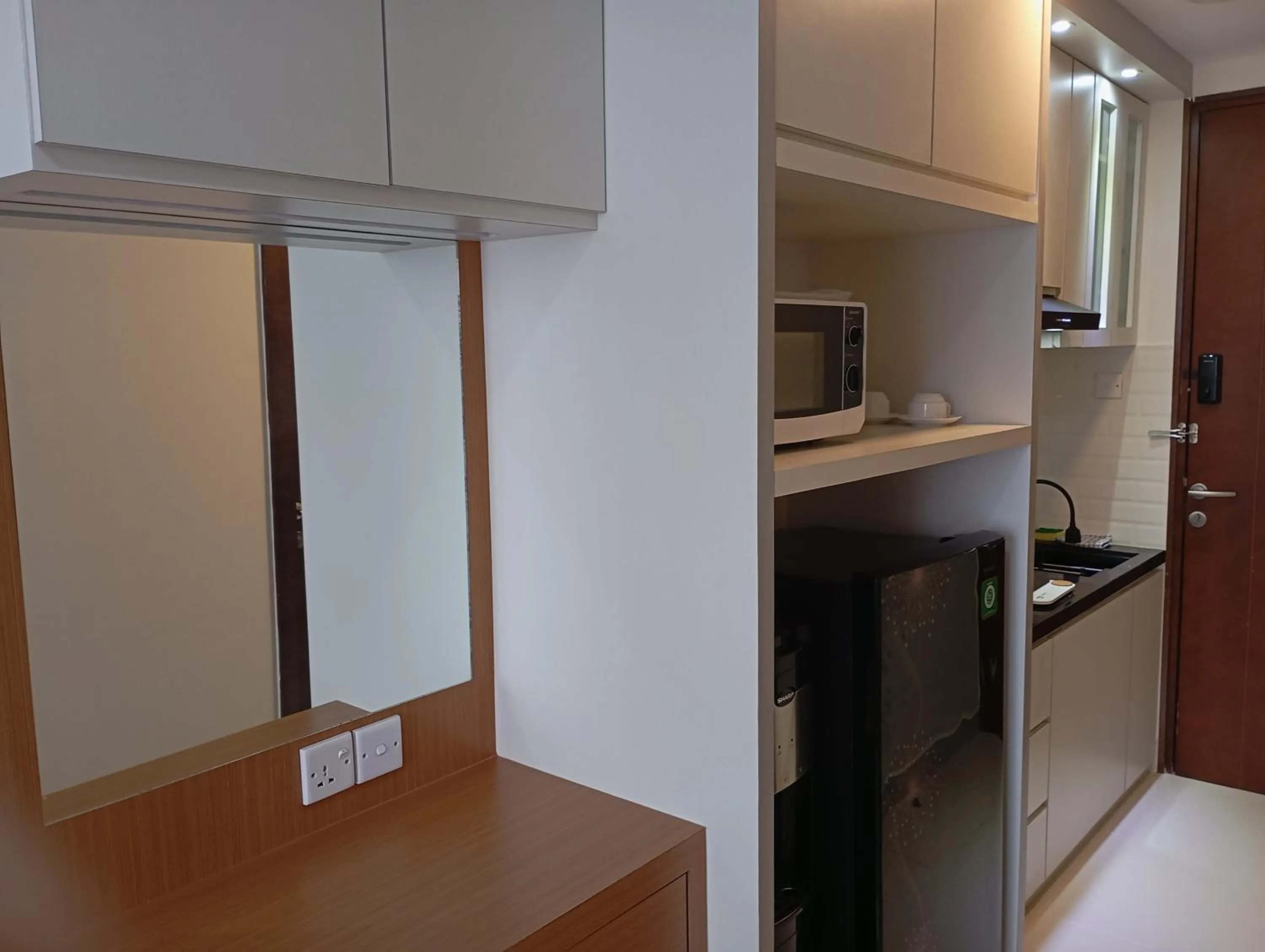 Kitchen or kitchenette in SleepRest @ Pollux Habibie