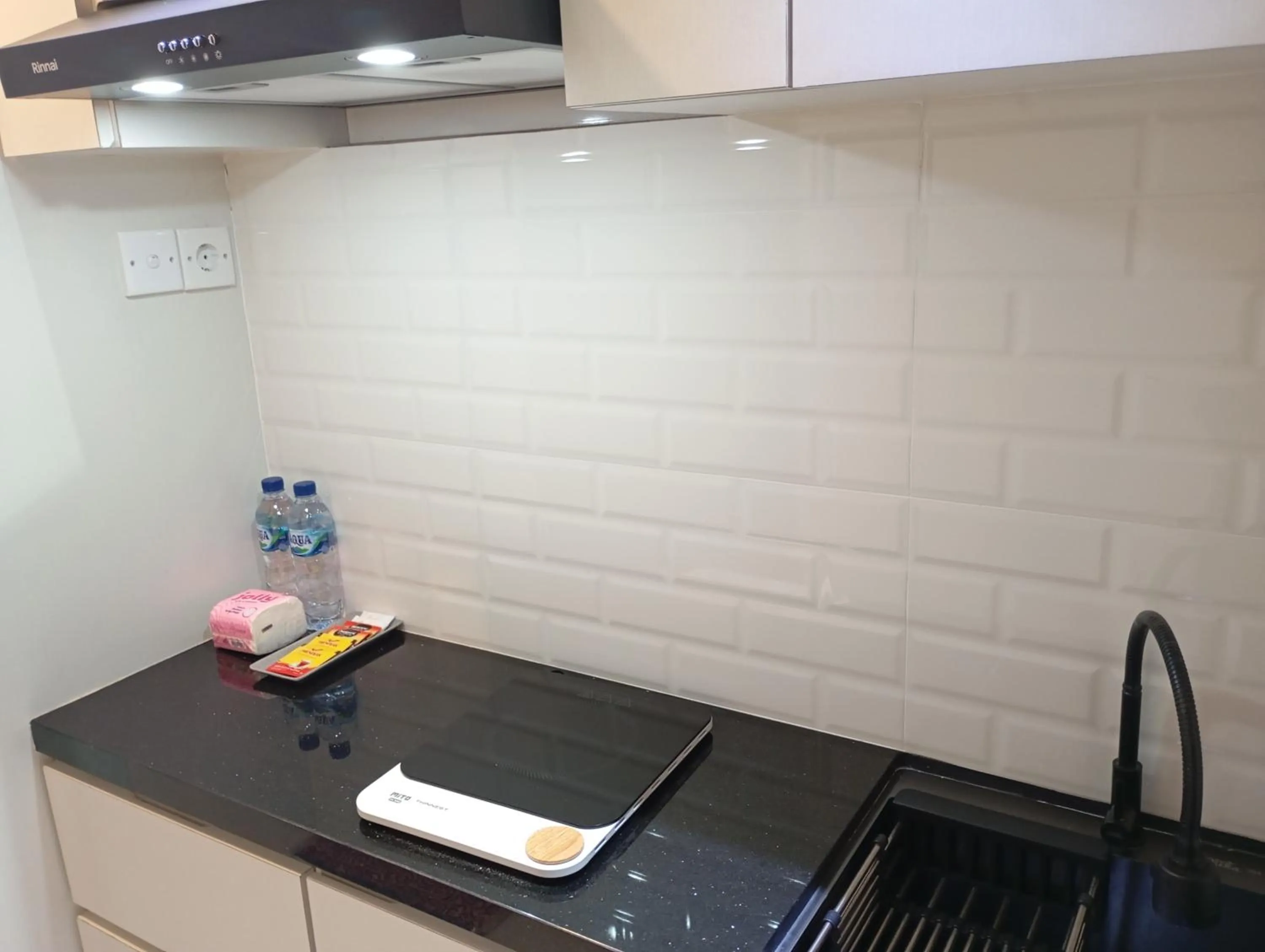 Kitchen or kitchenette in SleepRest @ Pollux Habibie