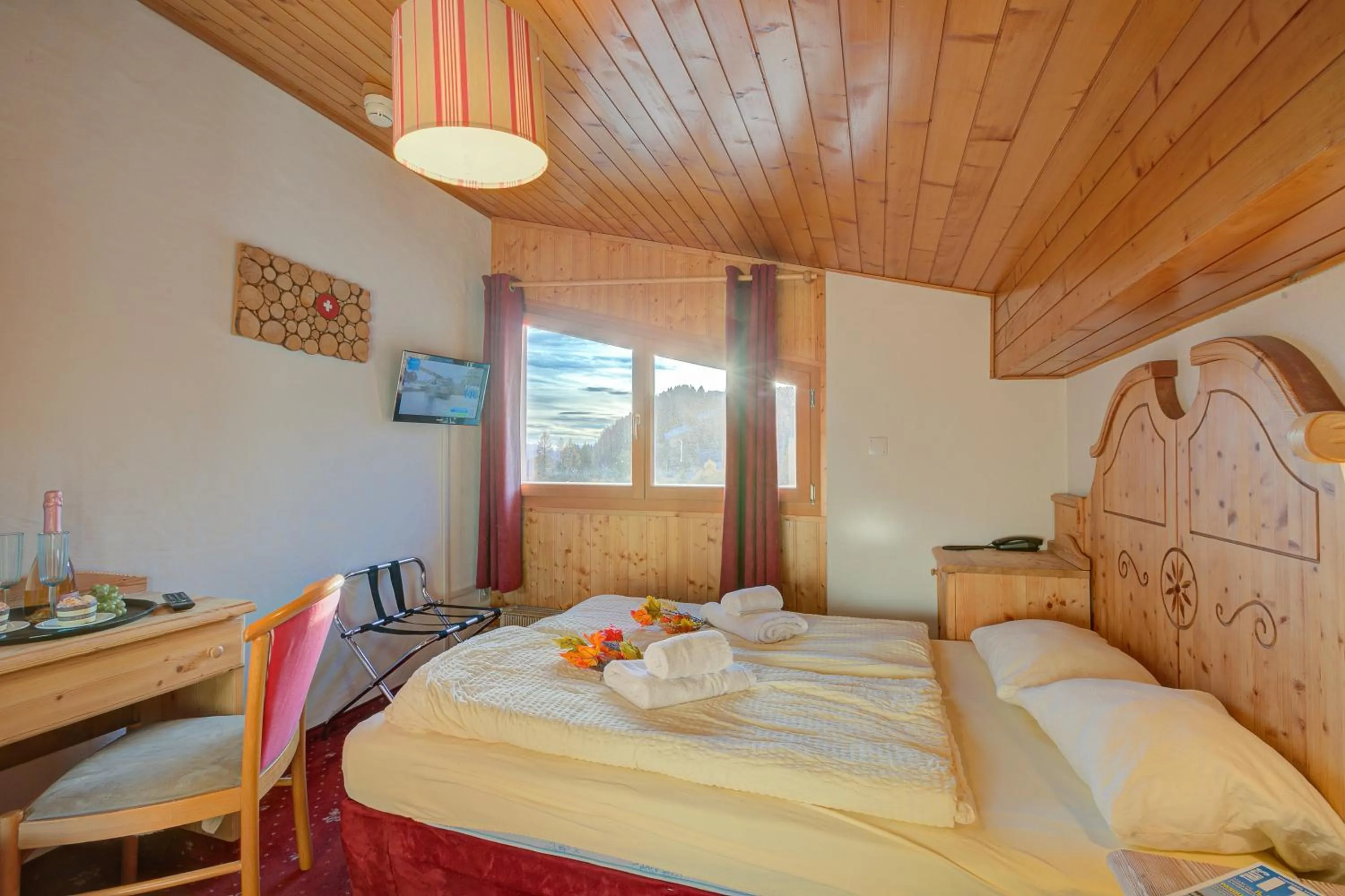 Bed in Hotel Relais Alpin