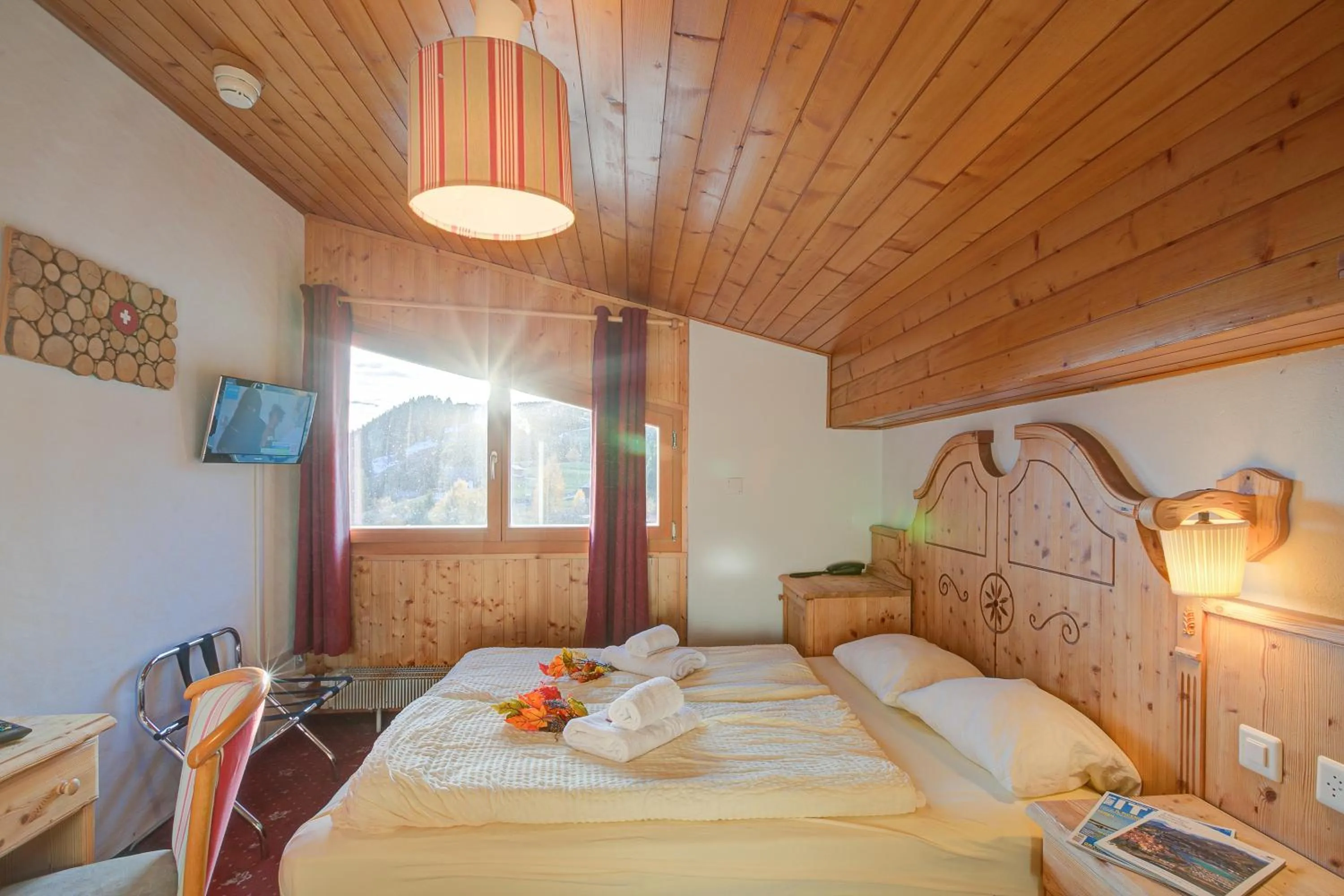 Bed in Hotel Relais Alpin