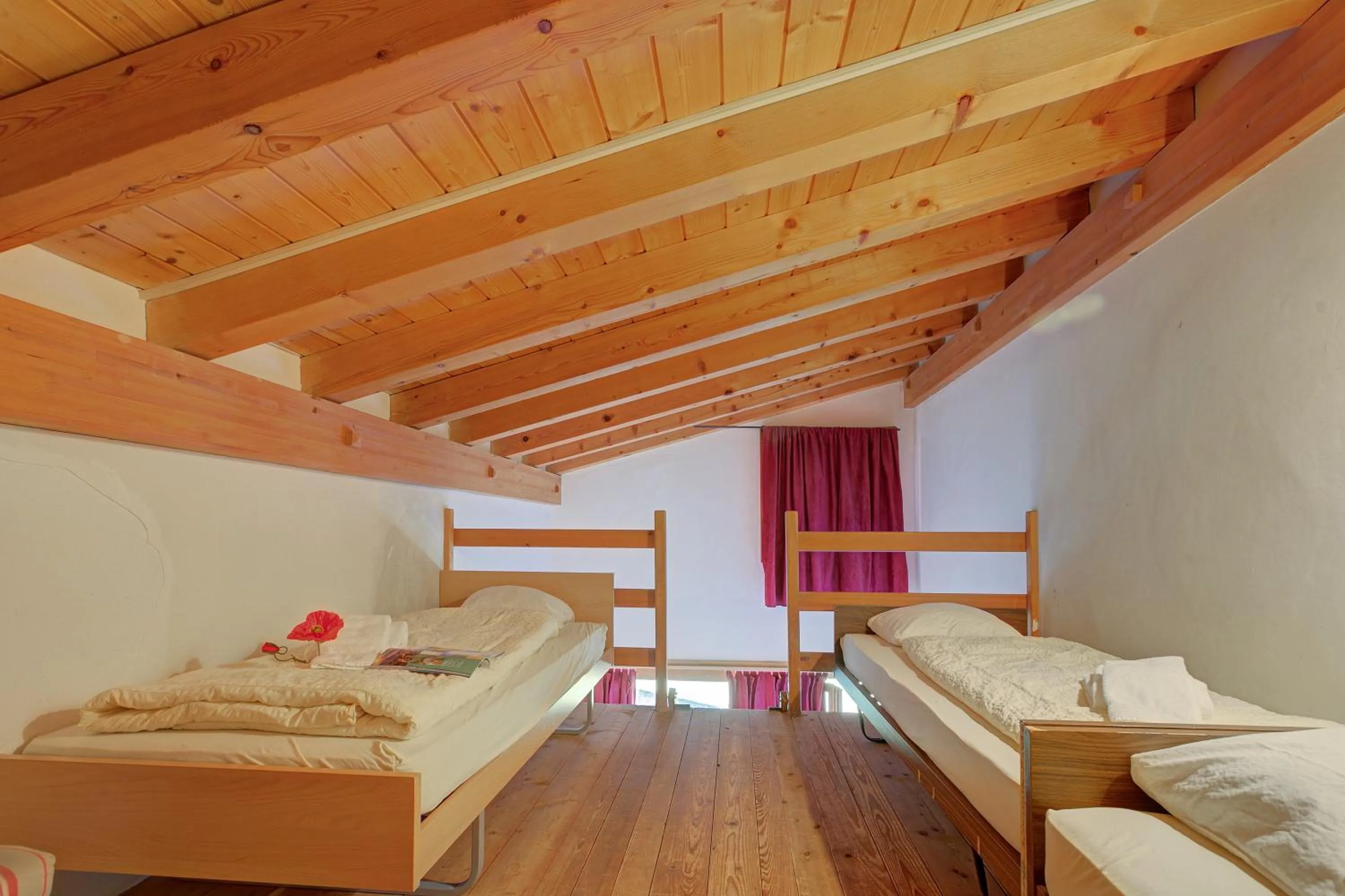 Bed in Hotel Relais Alpin