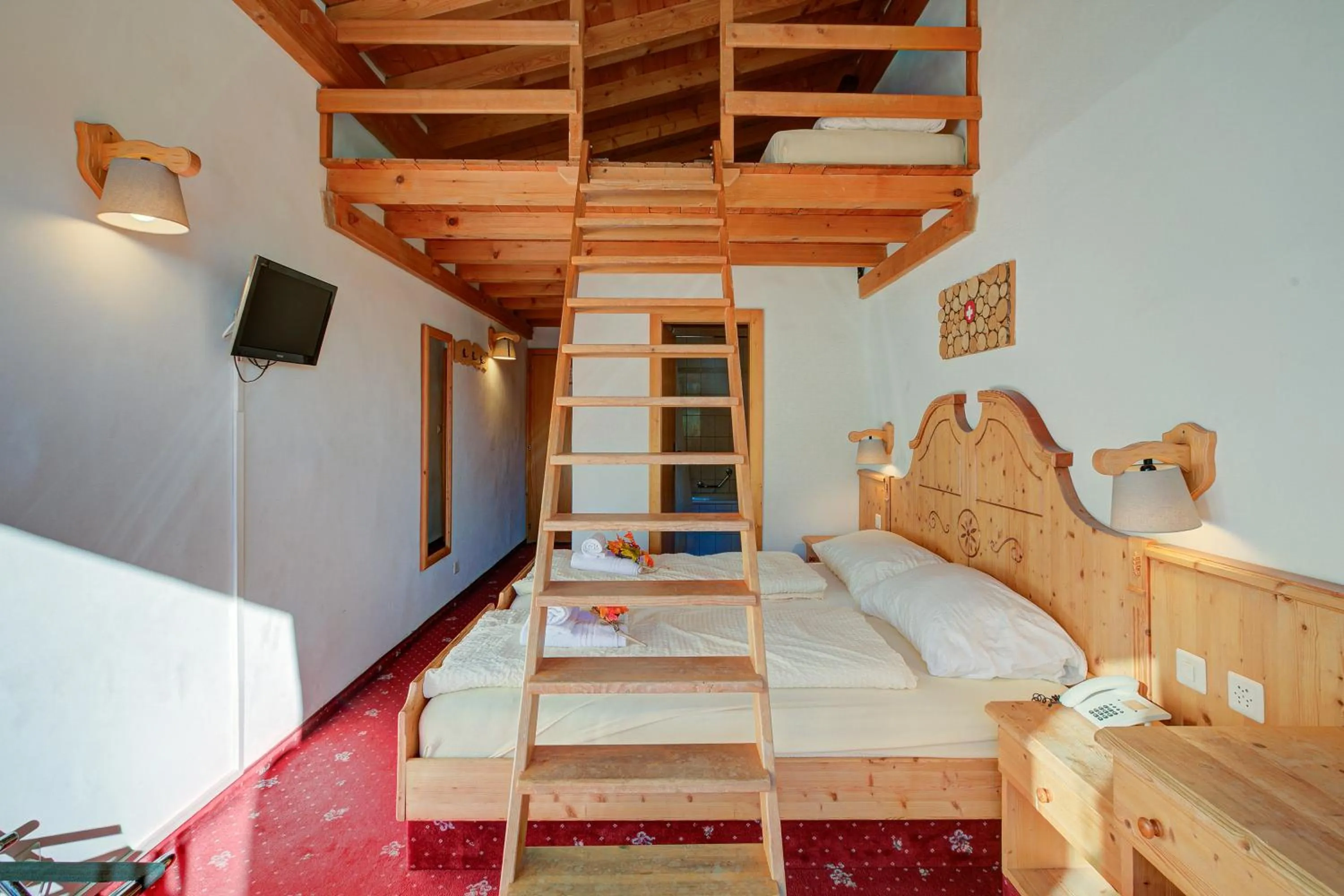 Living room in Hotel Relais Alpin