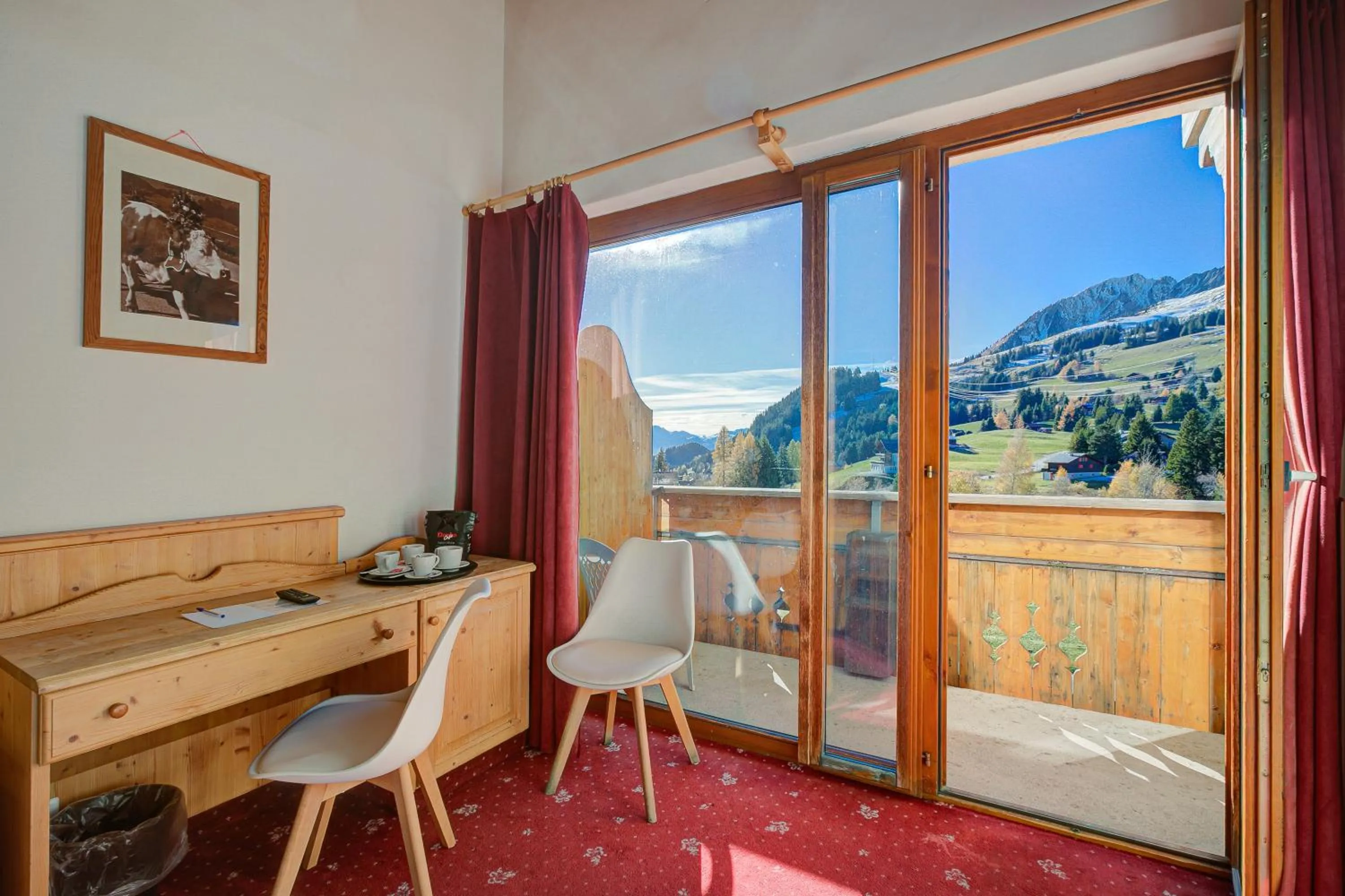 Mountain view in Hotel Relais Alpin