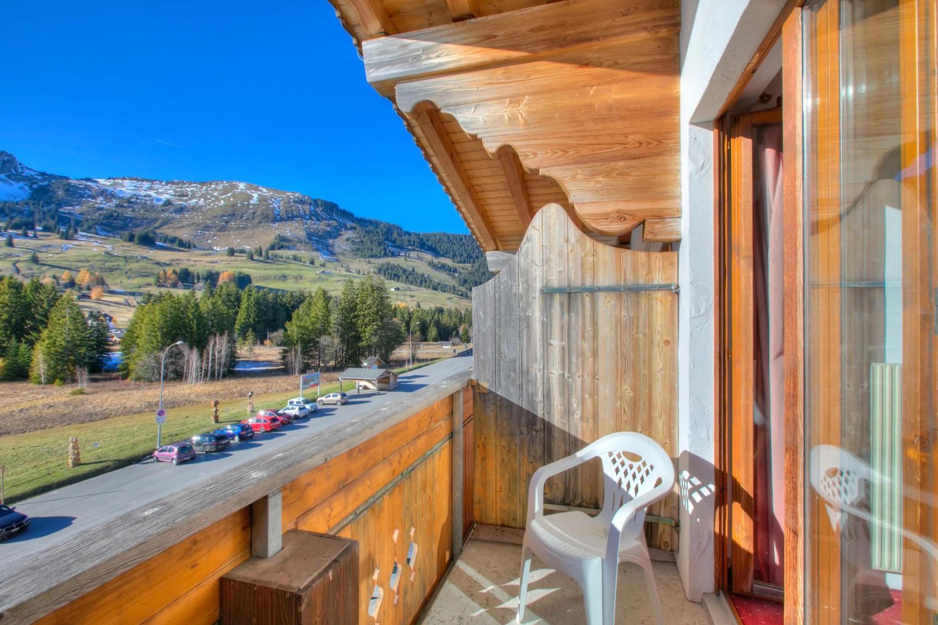 Balcony/Terrace in Hotel Relais Alpin