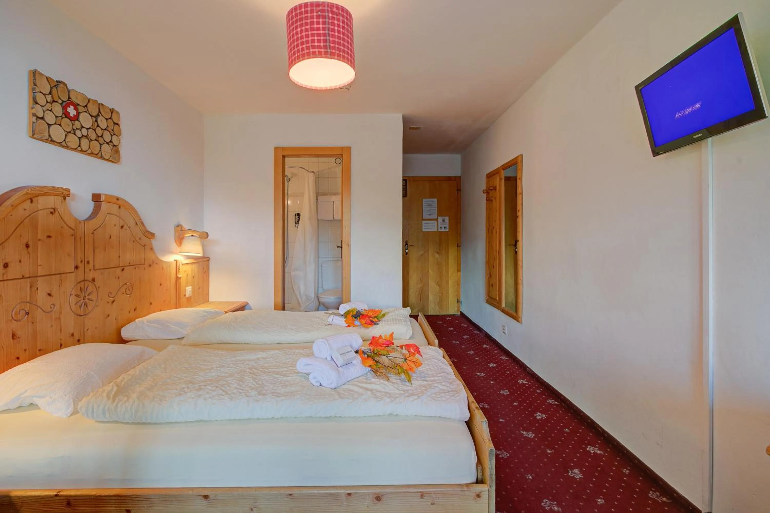 Bed in Hotel Relais Alpin