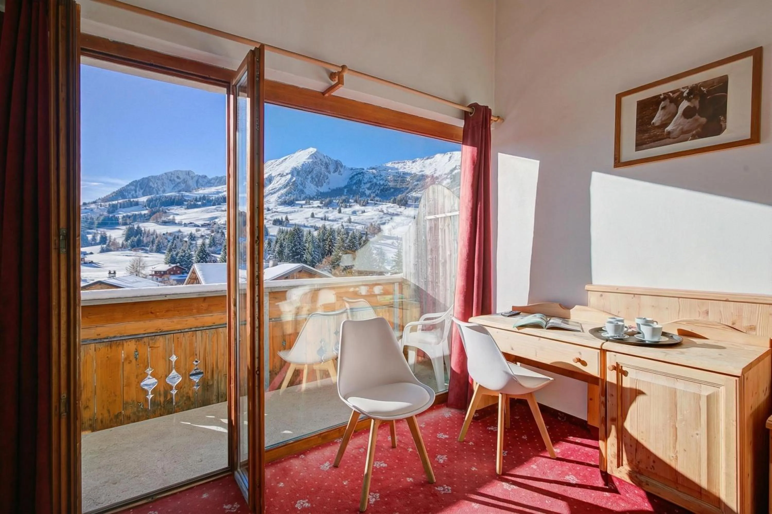 Dining area in Hotel Relais Alpin