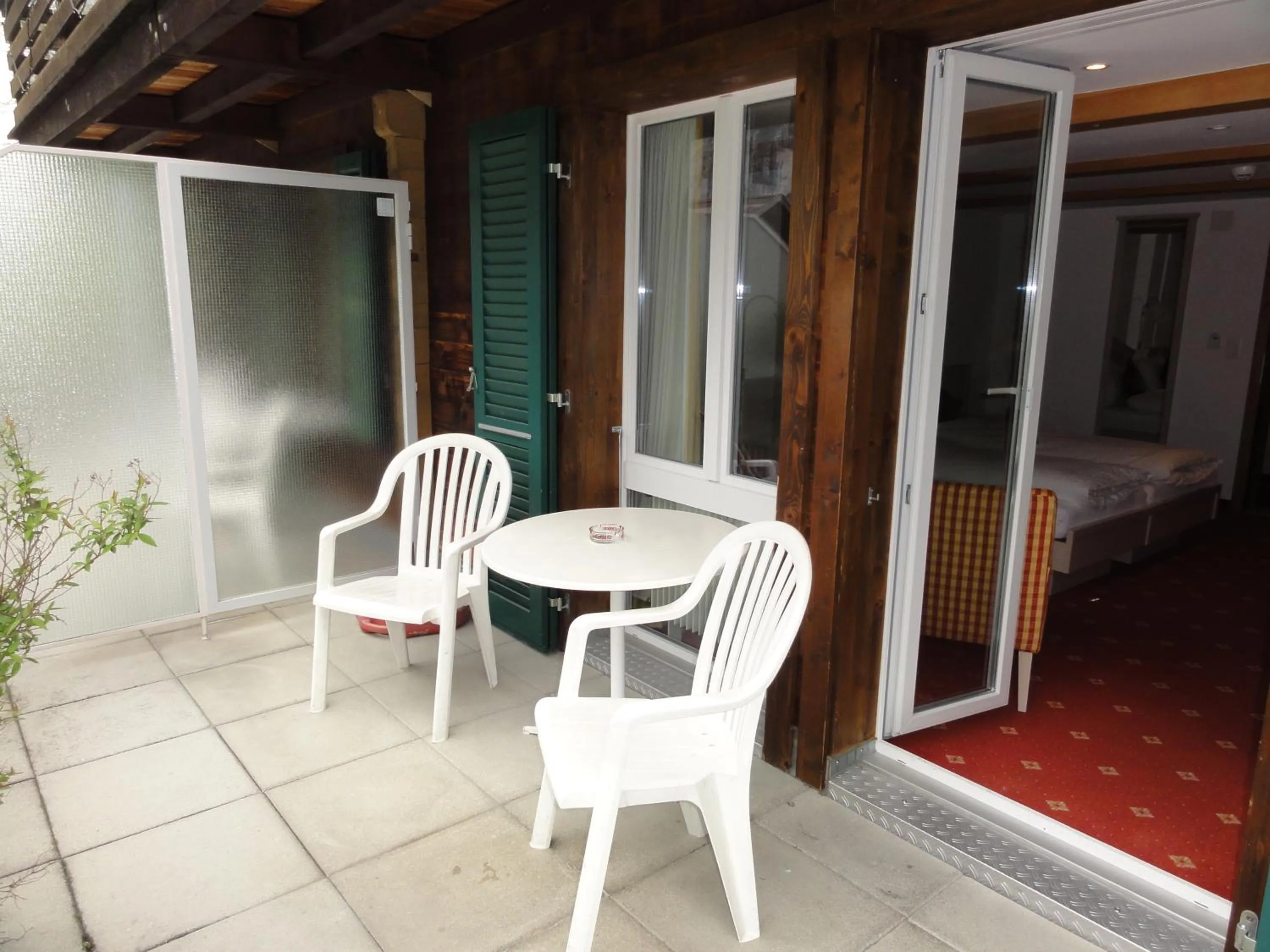 Balcony/Terrace in Hotel Silberhorn