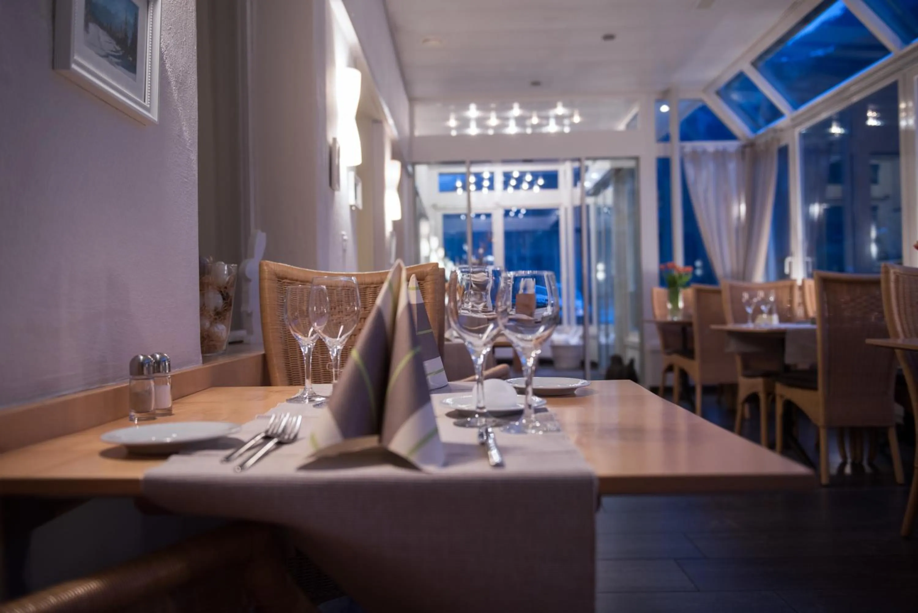 Restaurant/places to eat in Hotel Silberhorn