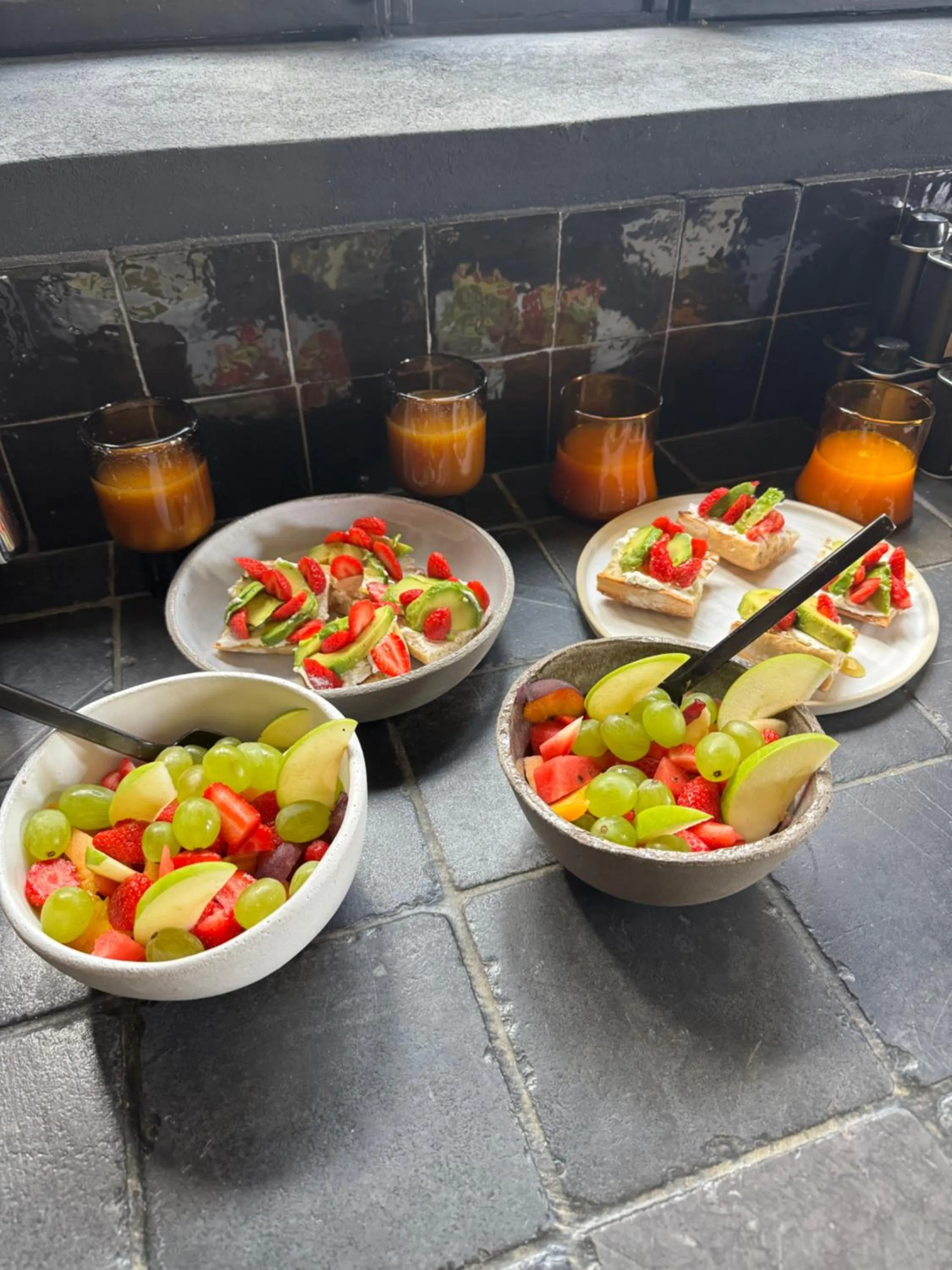 Breakfast in Le Mas de Béthel