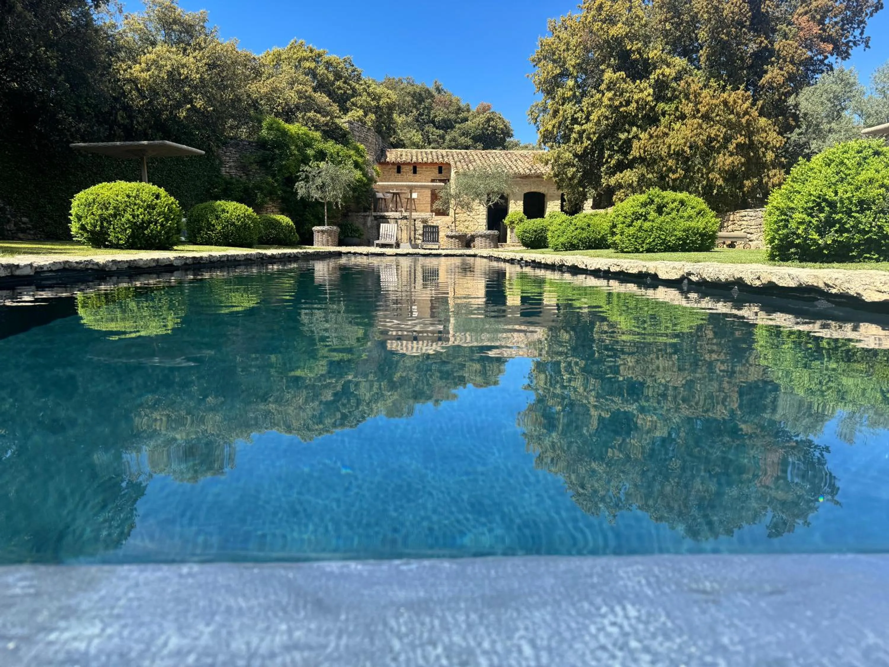 Swimming pool in Le Mas de Béthel