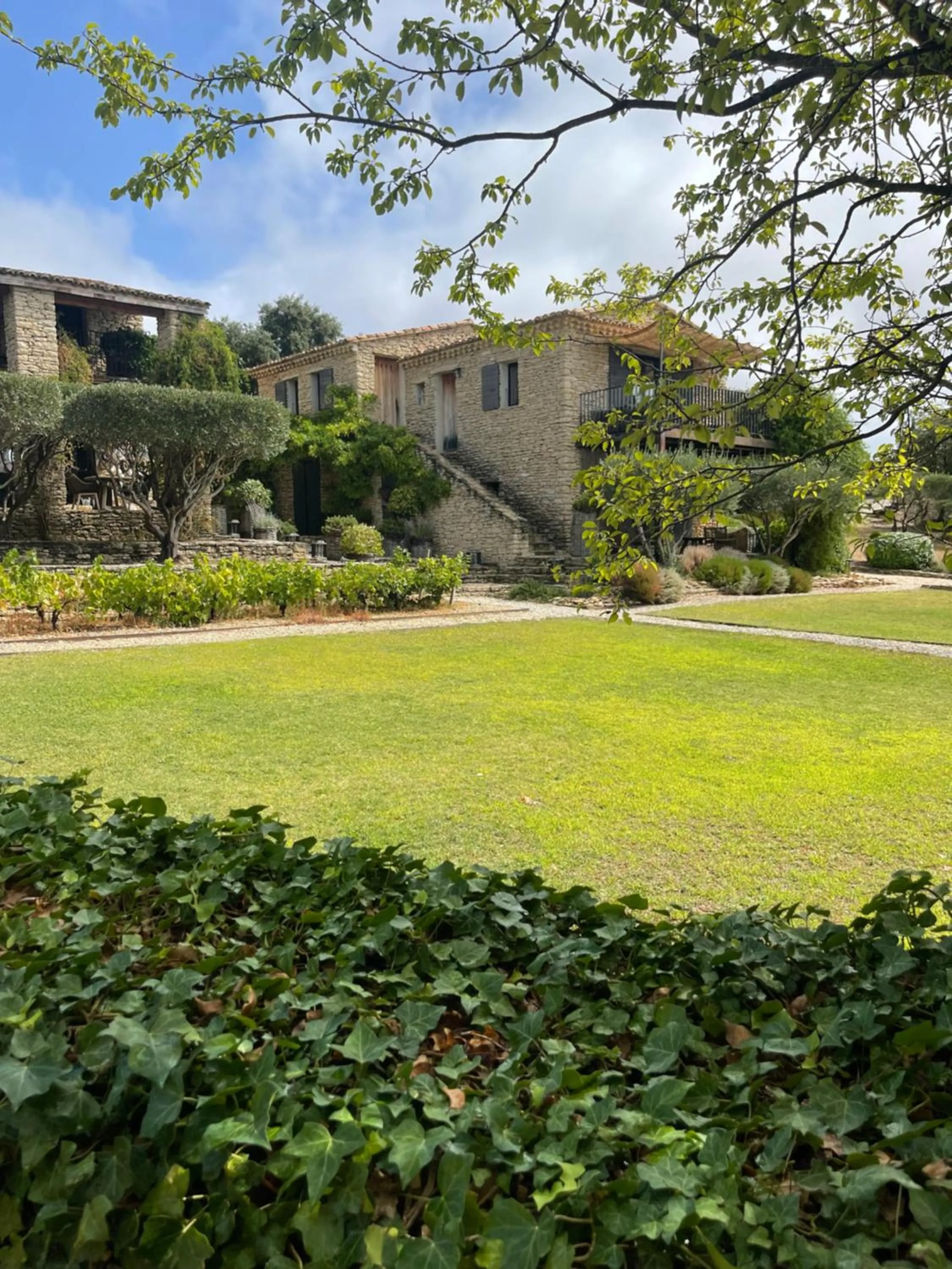 View (from property/room) in Le Mas de Béthel