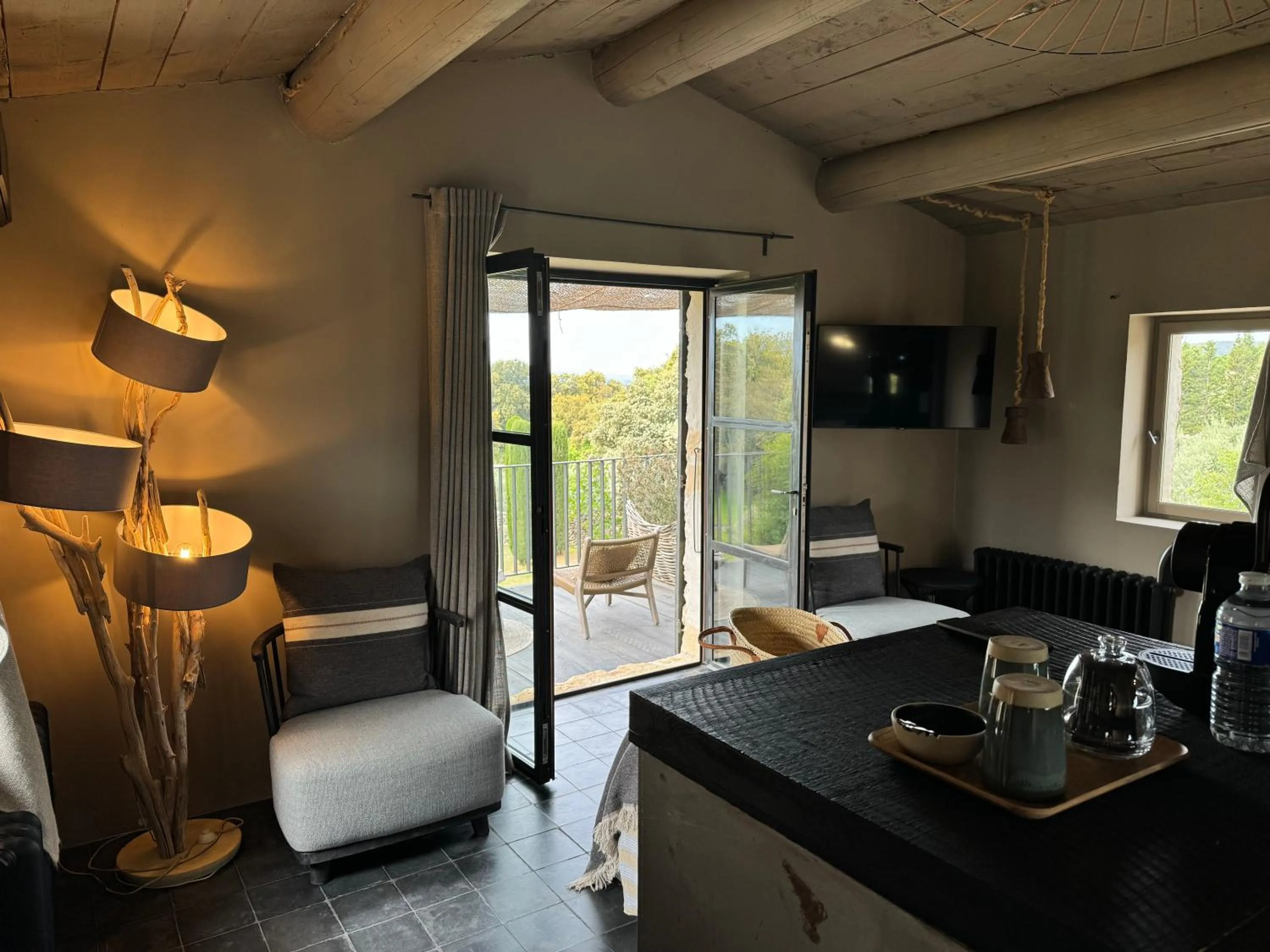 Bird's eye view in Le Mas de Béthel