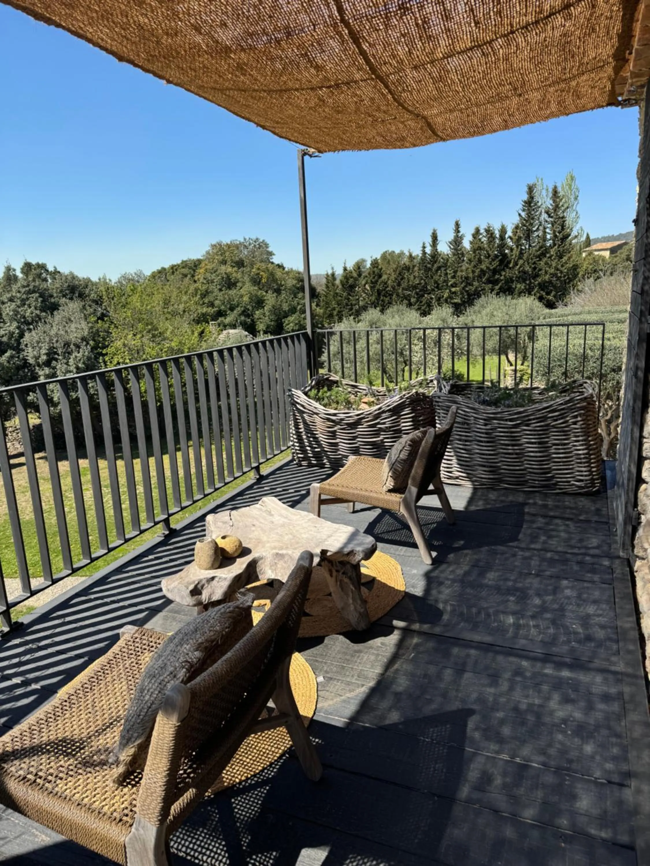 Patio in Le Mas de Béthel