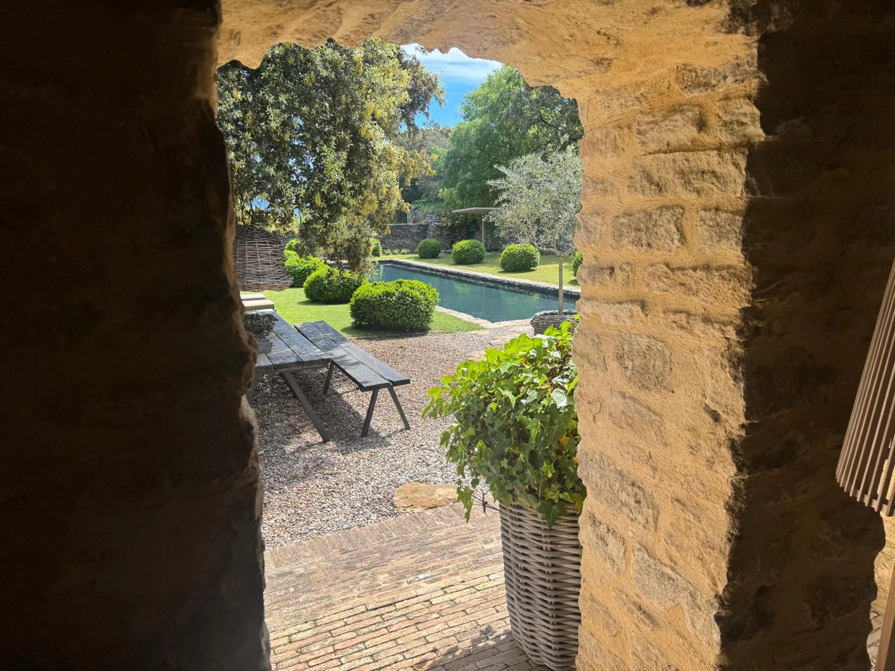 Swimming pool in Le Mas de Béthel