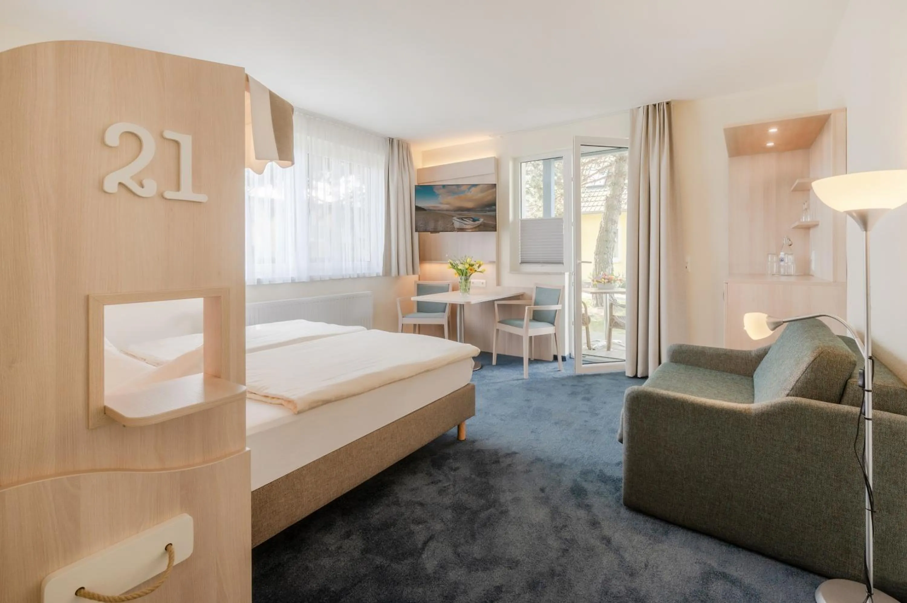 Photo of the whole room, Bed in Inselhof Vineta