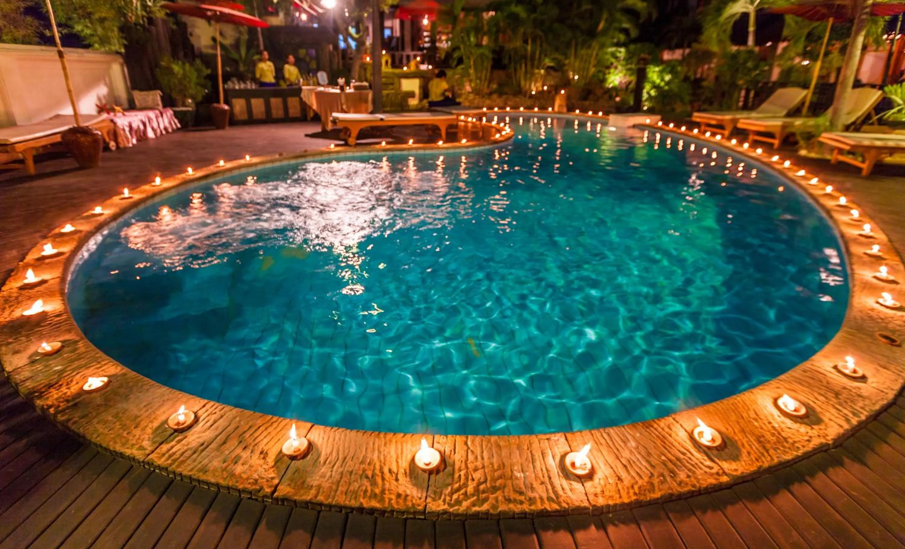Pool view in The Hotel by the Red Canal