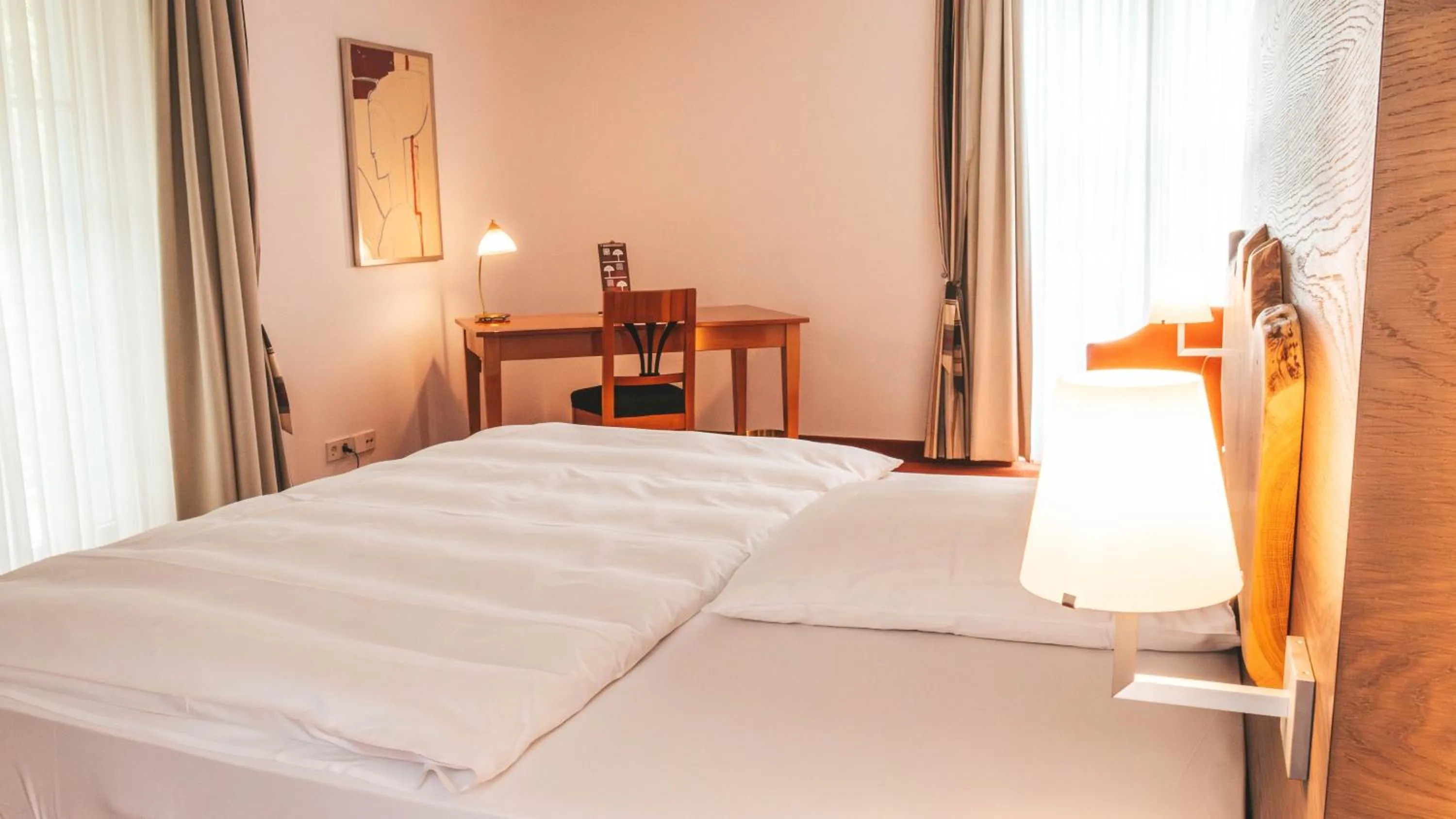 Bed in Parkhotel Wolfsburg