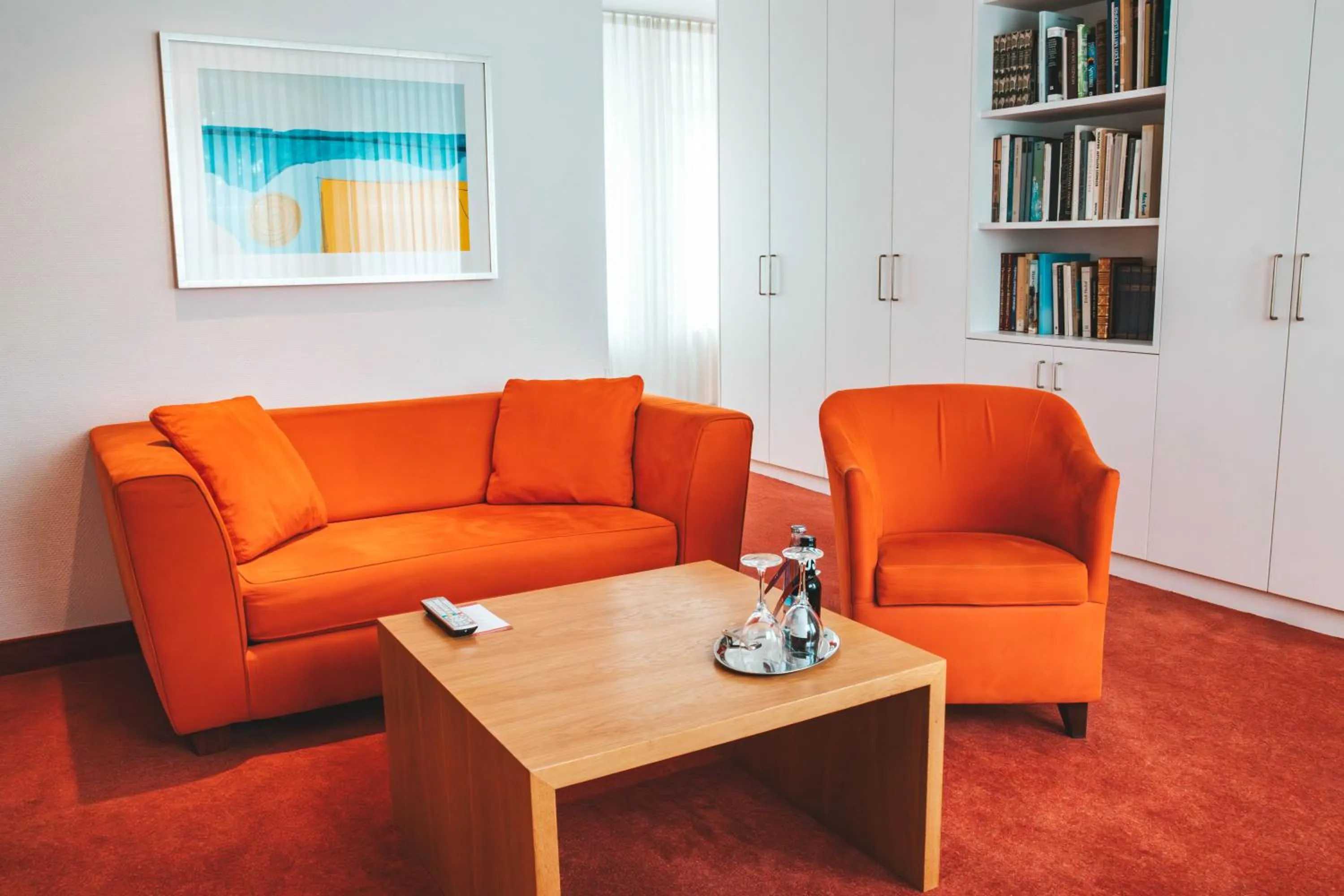 Living room in Parkhotel Wolfsburg