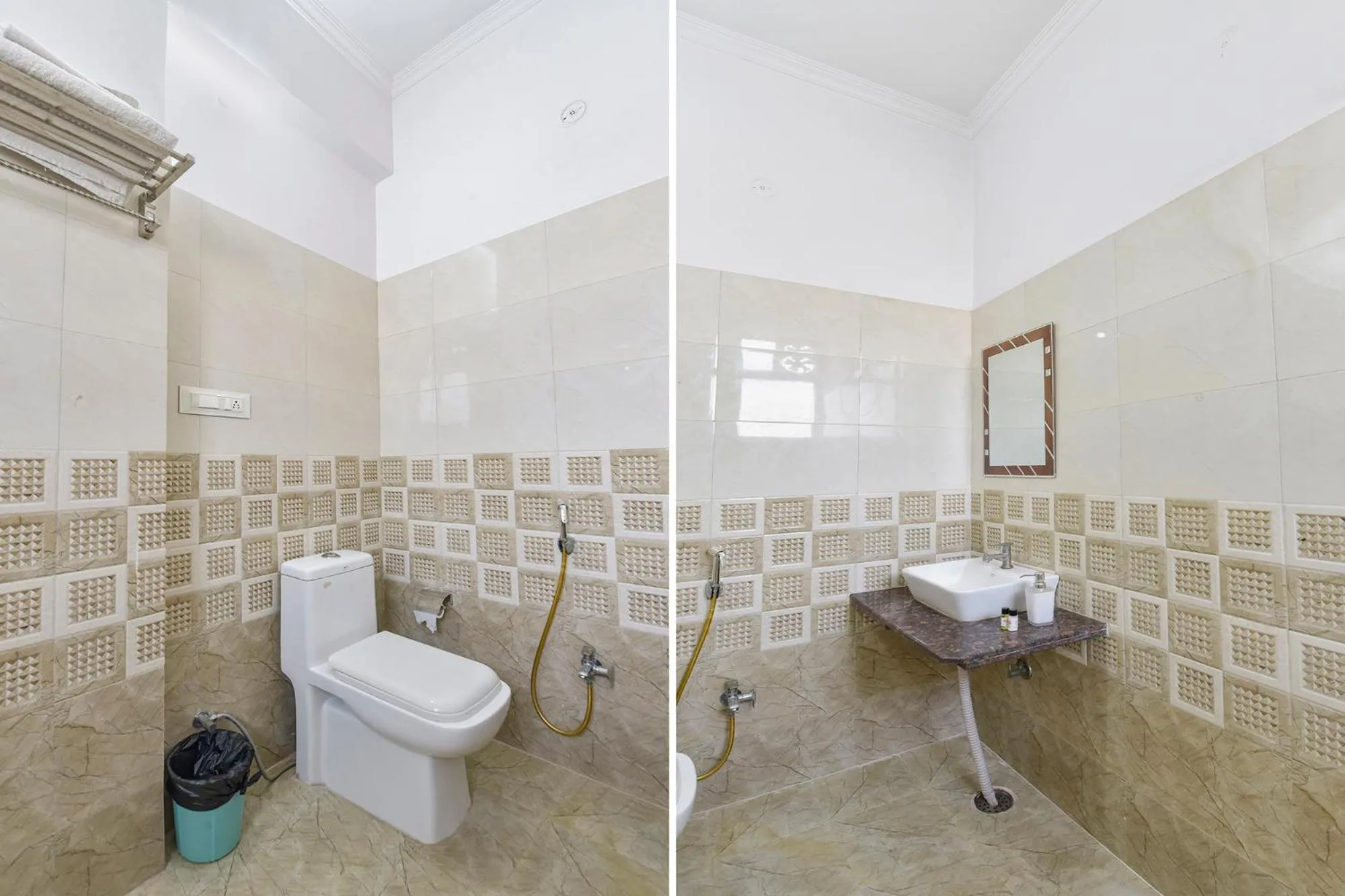 Bathroom in FabHotel Shiv Palace