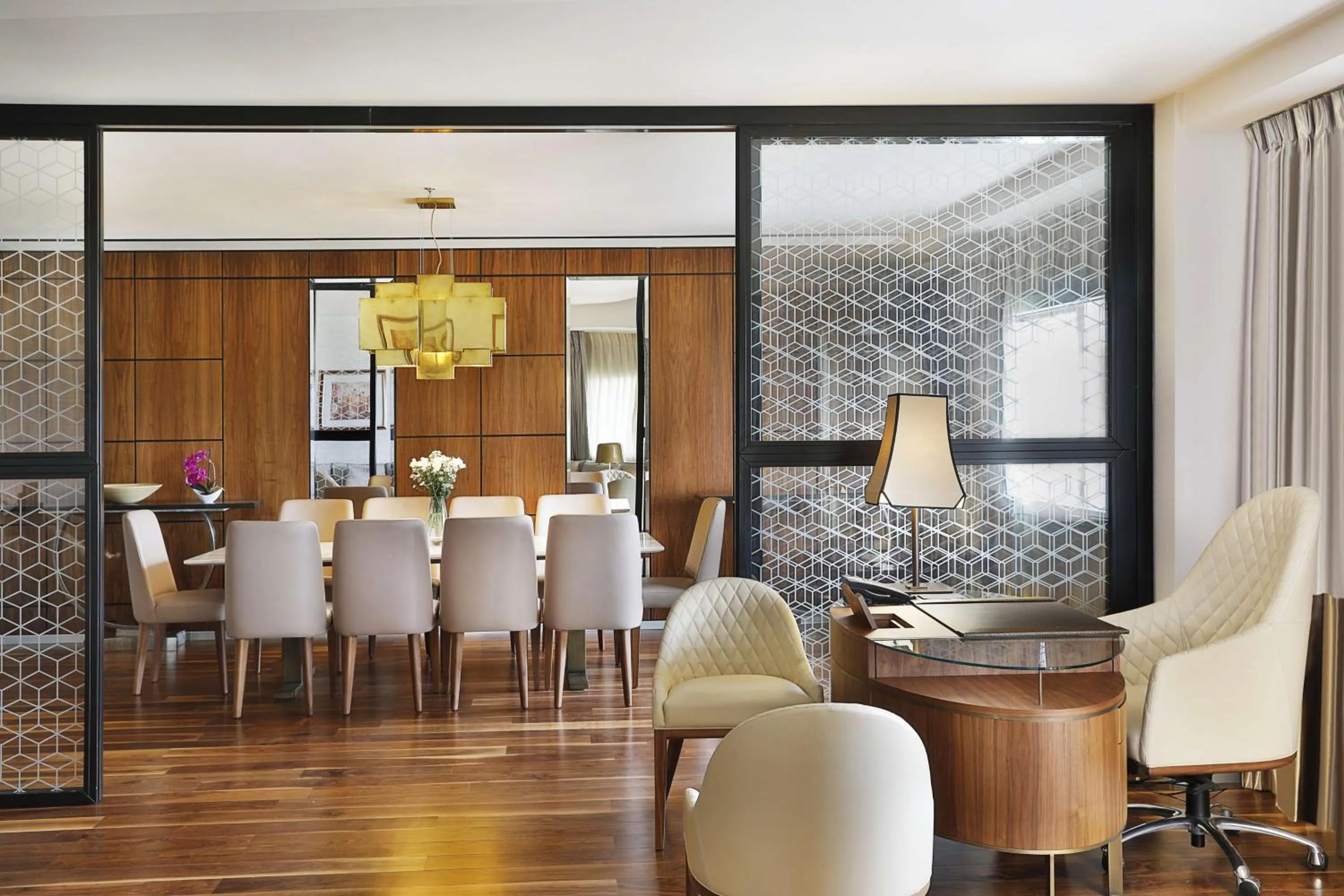 Seating area in Transcorp Hilton Abuja